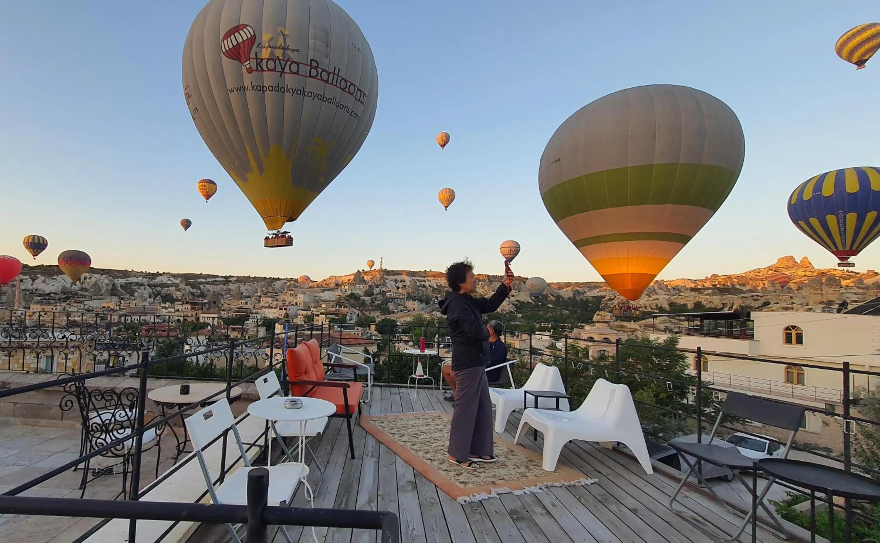 Balcony/Terrace in Karadut Cave Hotel