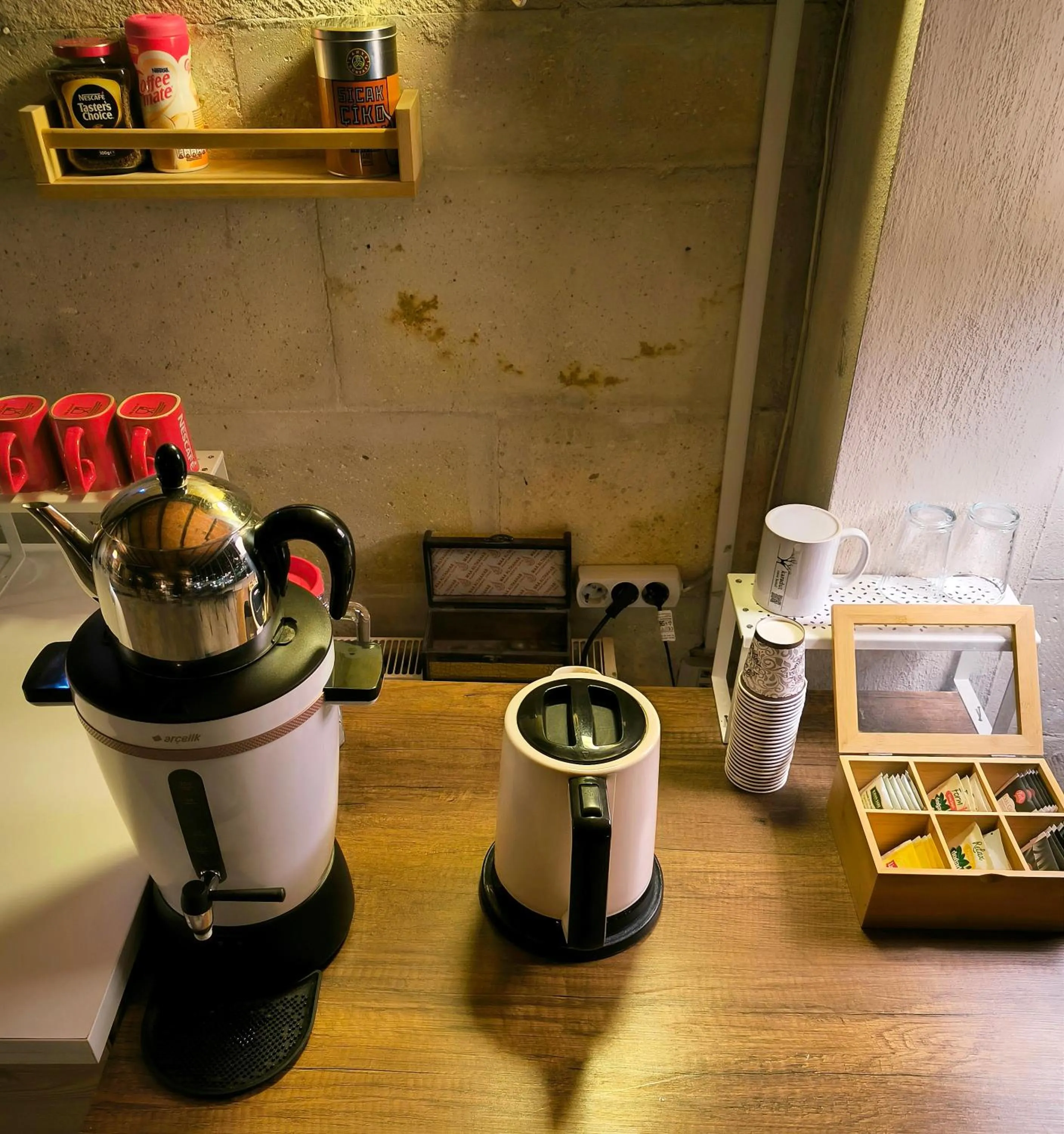 Coffee/tea facilities in Karadut Cave Hotel