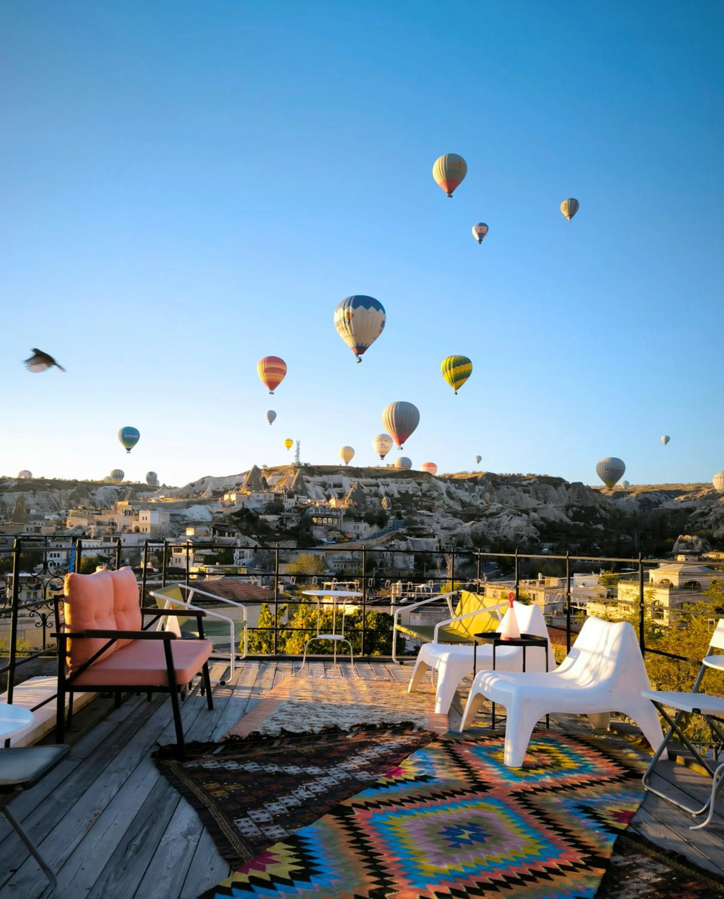 Patio in Karadut Cave Hotel