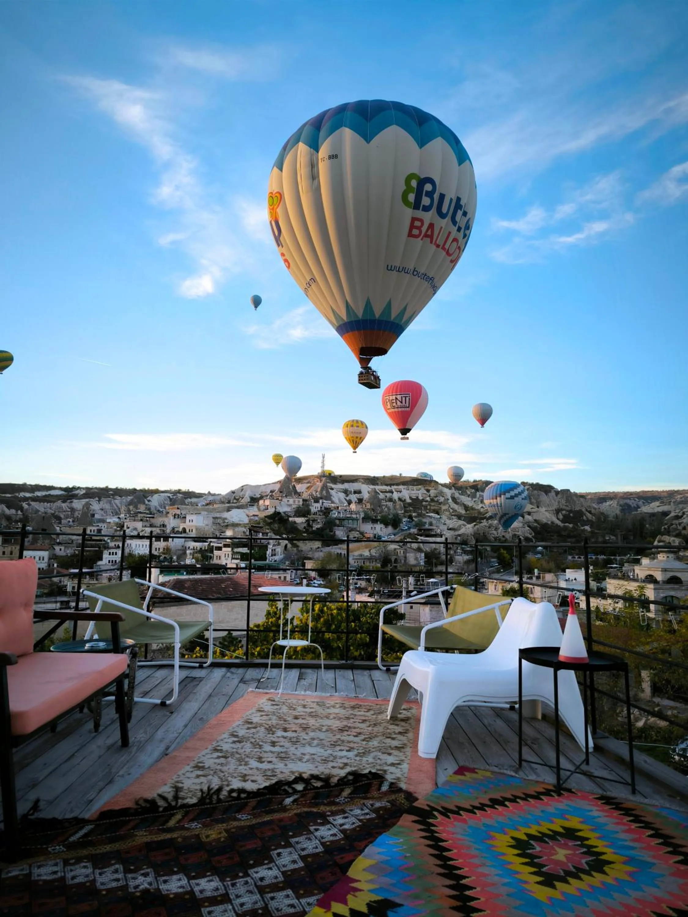 Balcony/Terrace in Karadut Cave Hotel