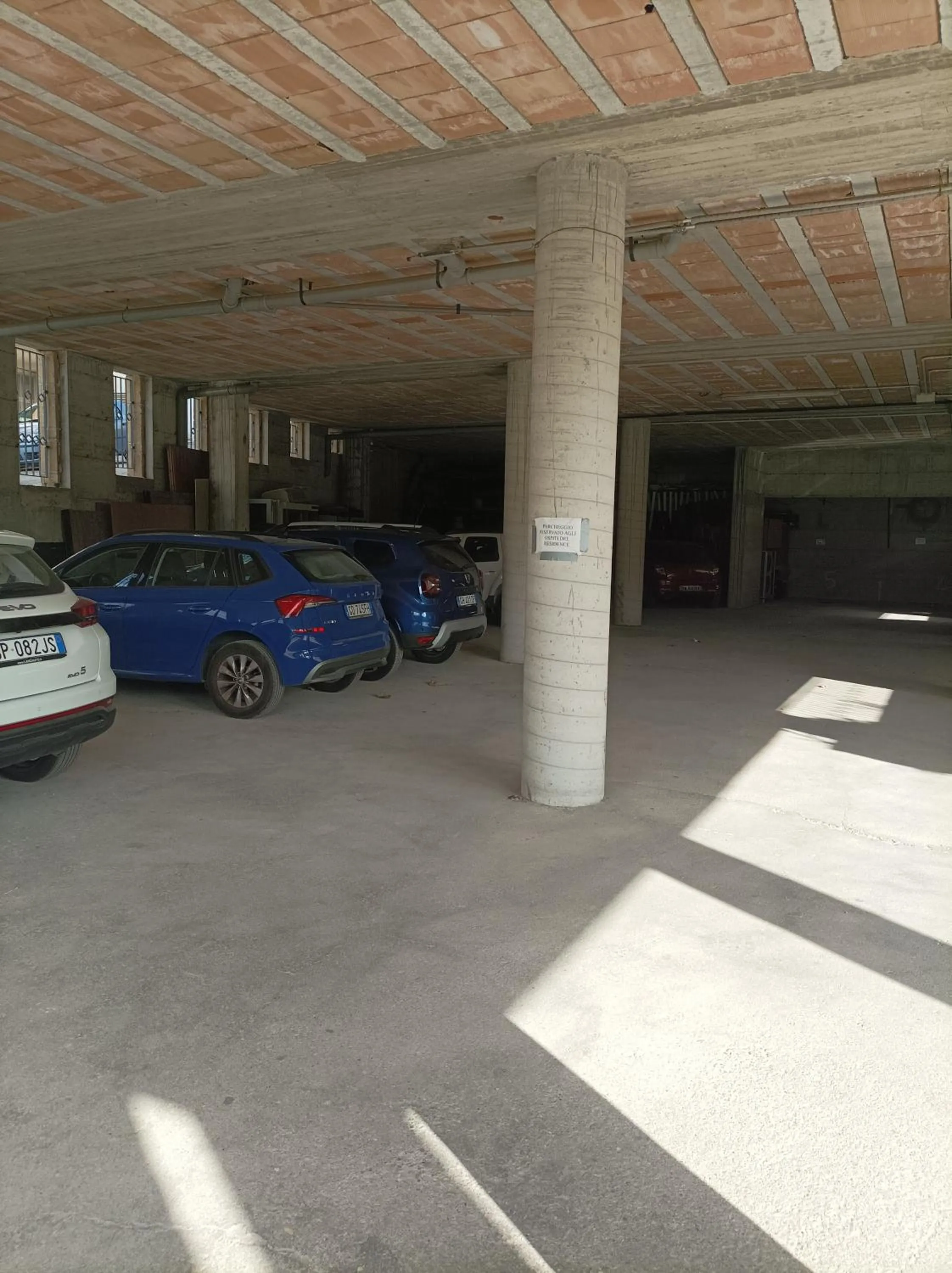 Parking in Villaggio Verde Cupra