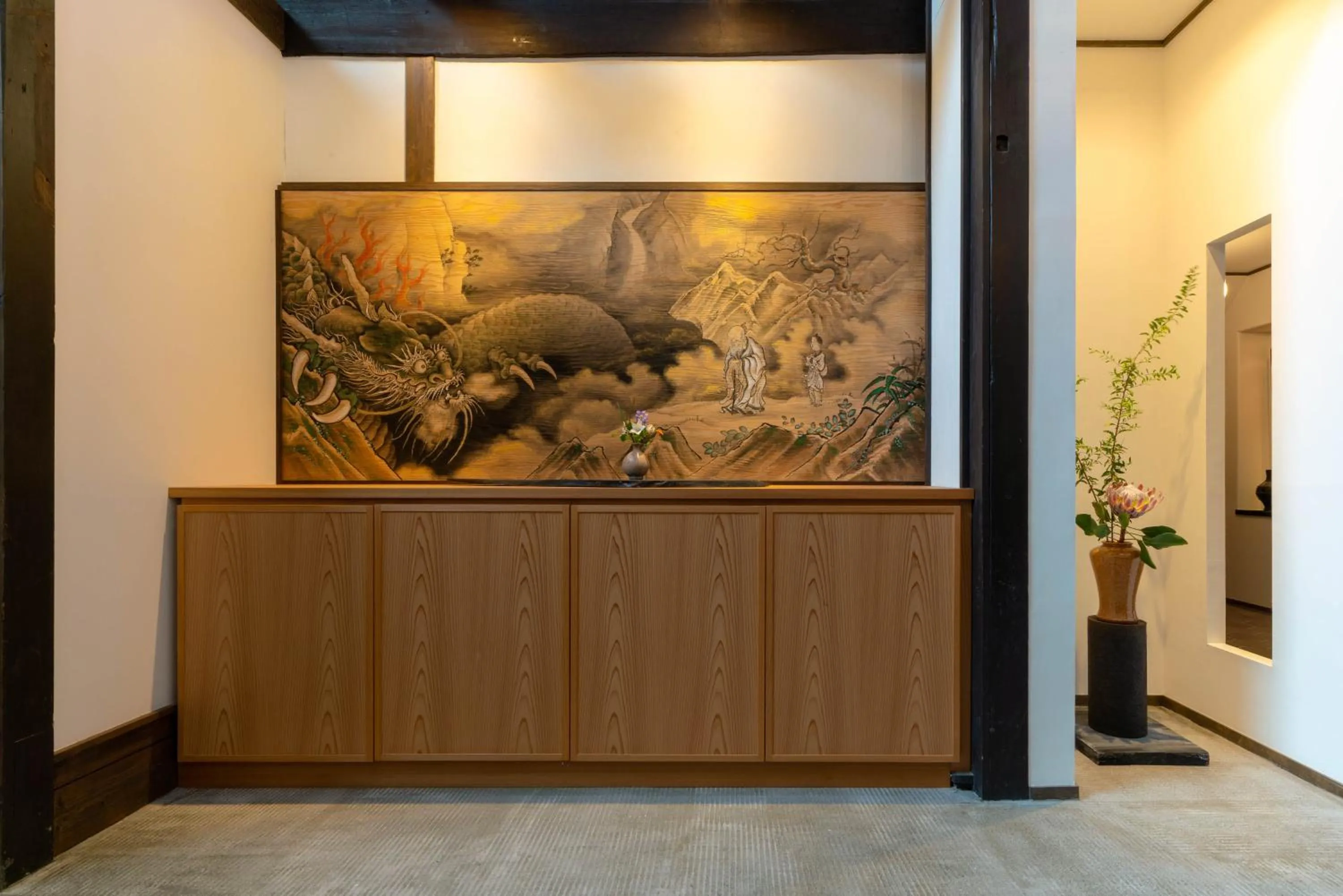 Lobby or reception in The Machiya Kamiumeya