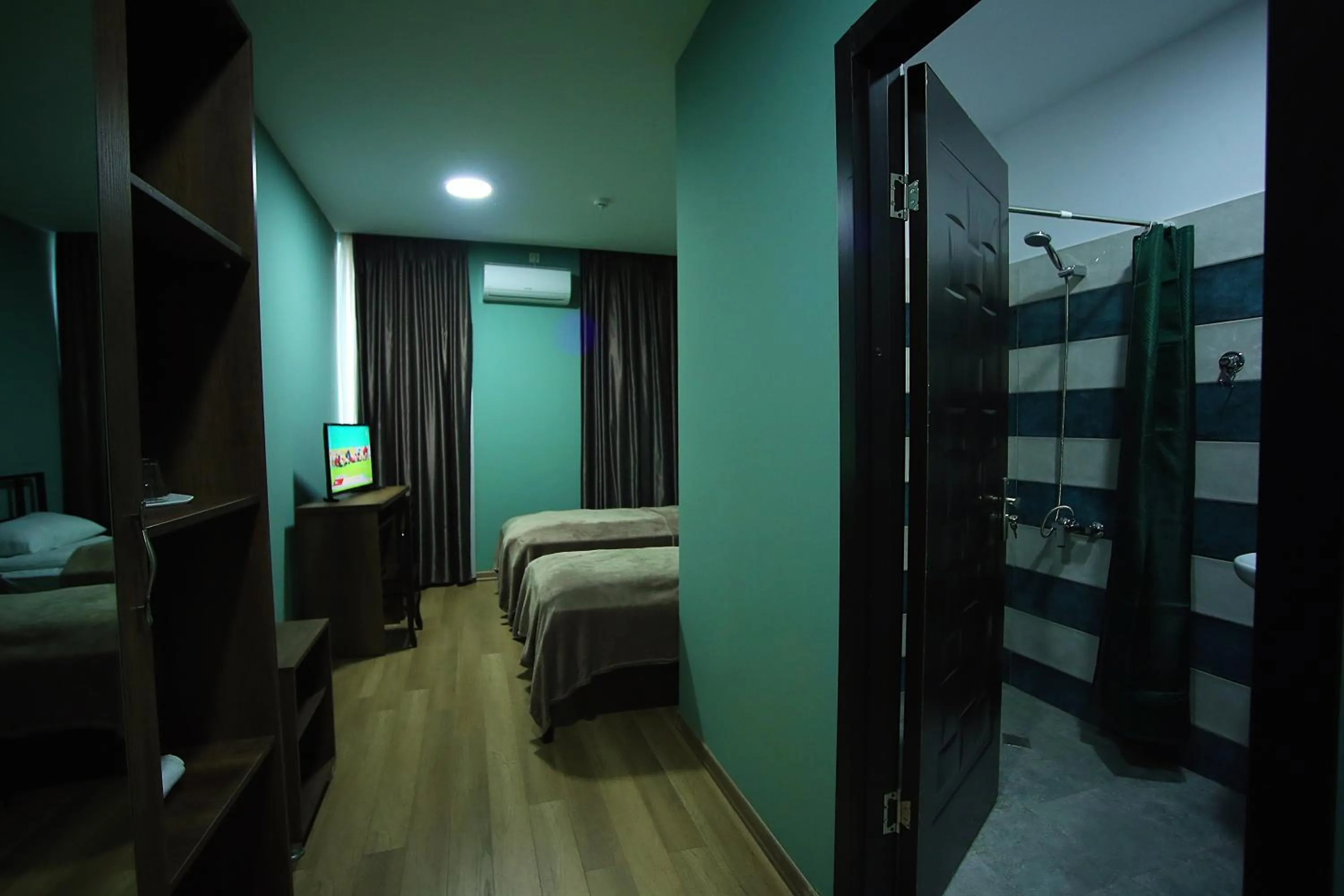 On site, Bed in Hotel AGUNA