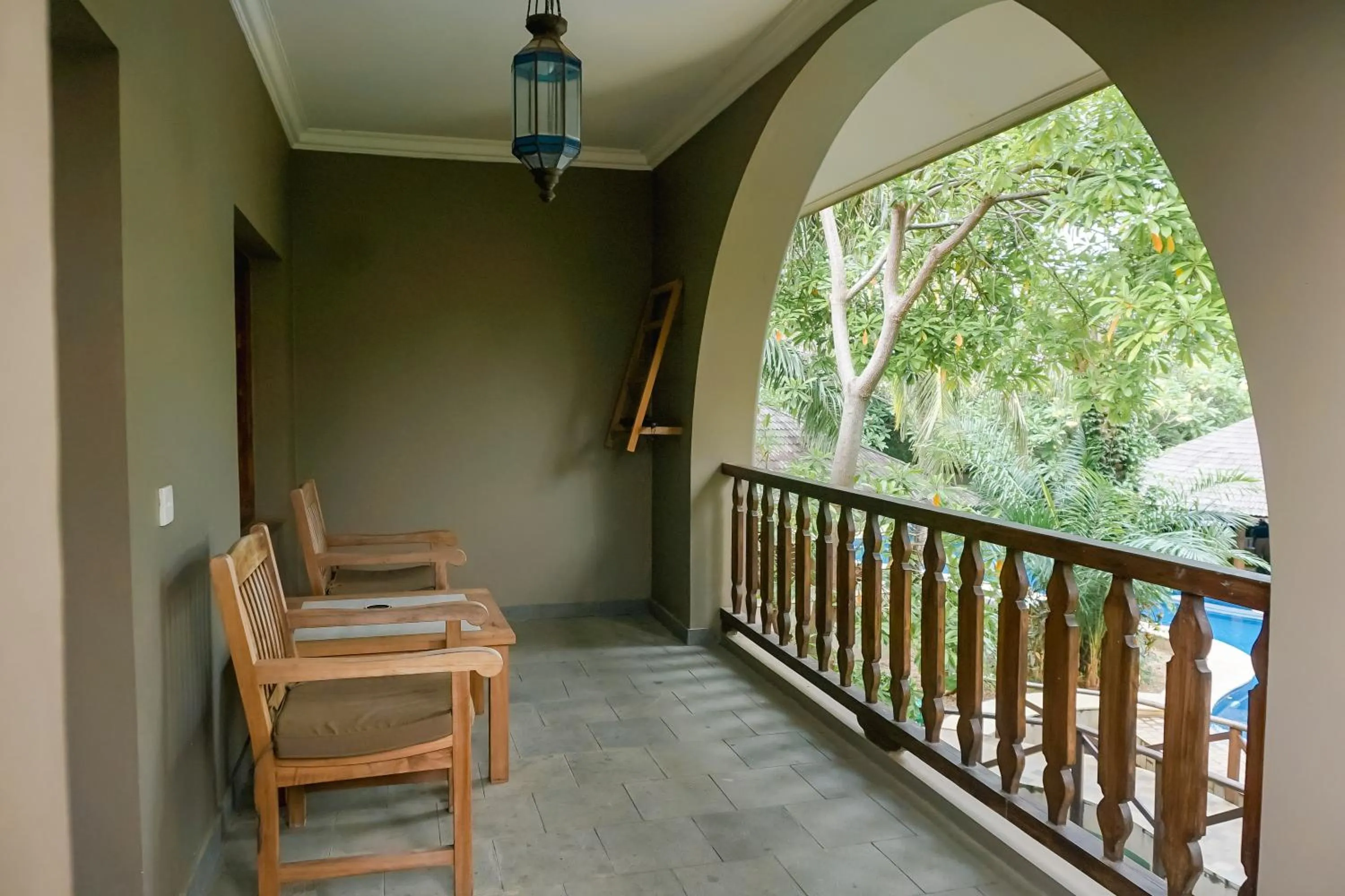 Balcony/Terrace in Coconut Lodge Resort