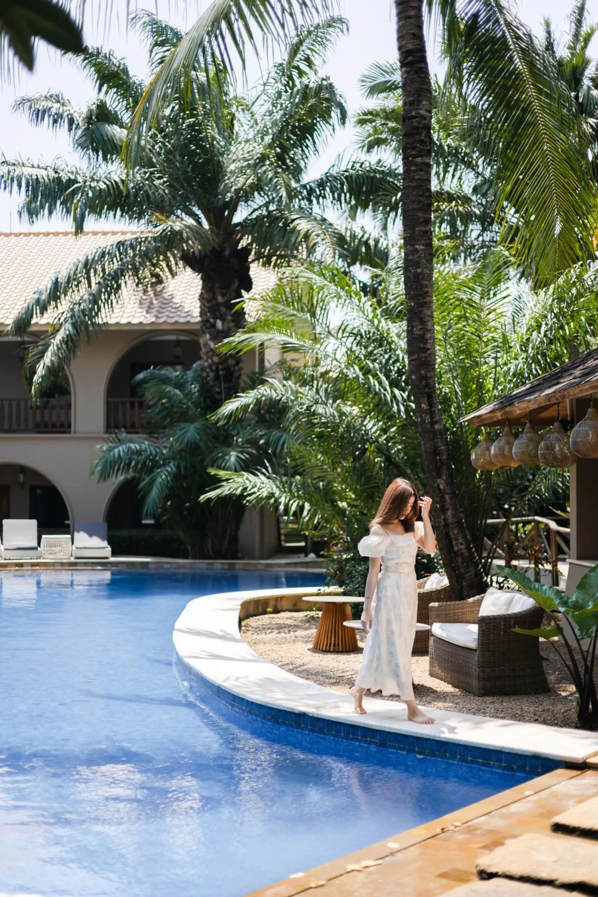 Swimming pool in Coconut Lodge Resort
