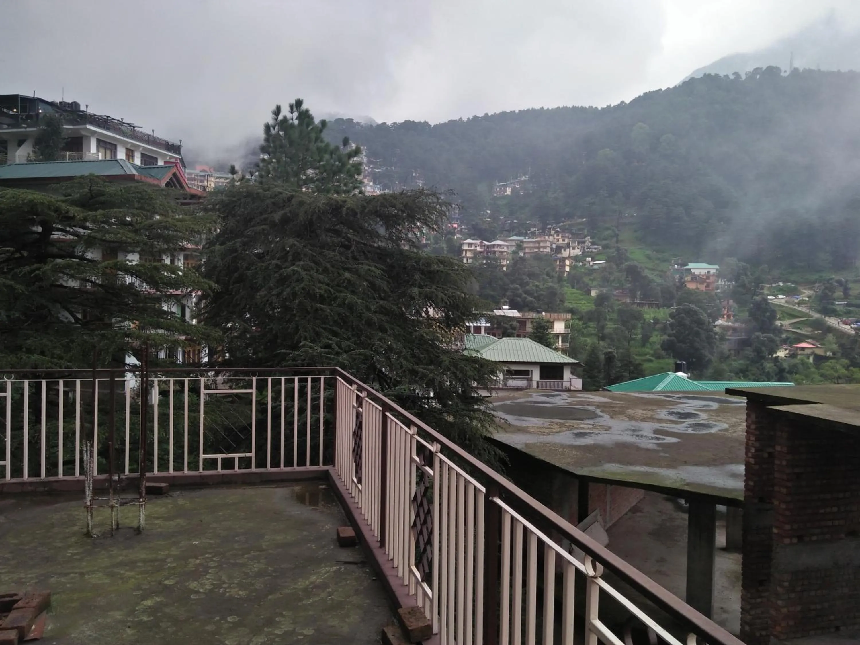 Mountain view in Hotel Hillora Mcleodganj