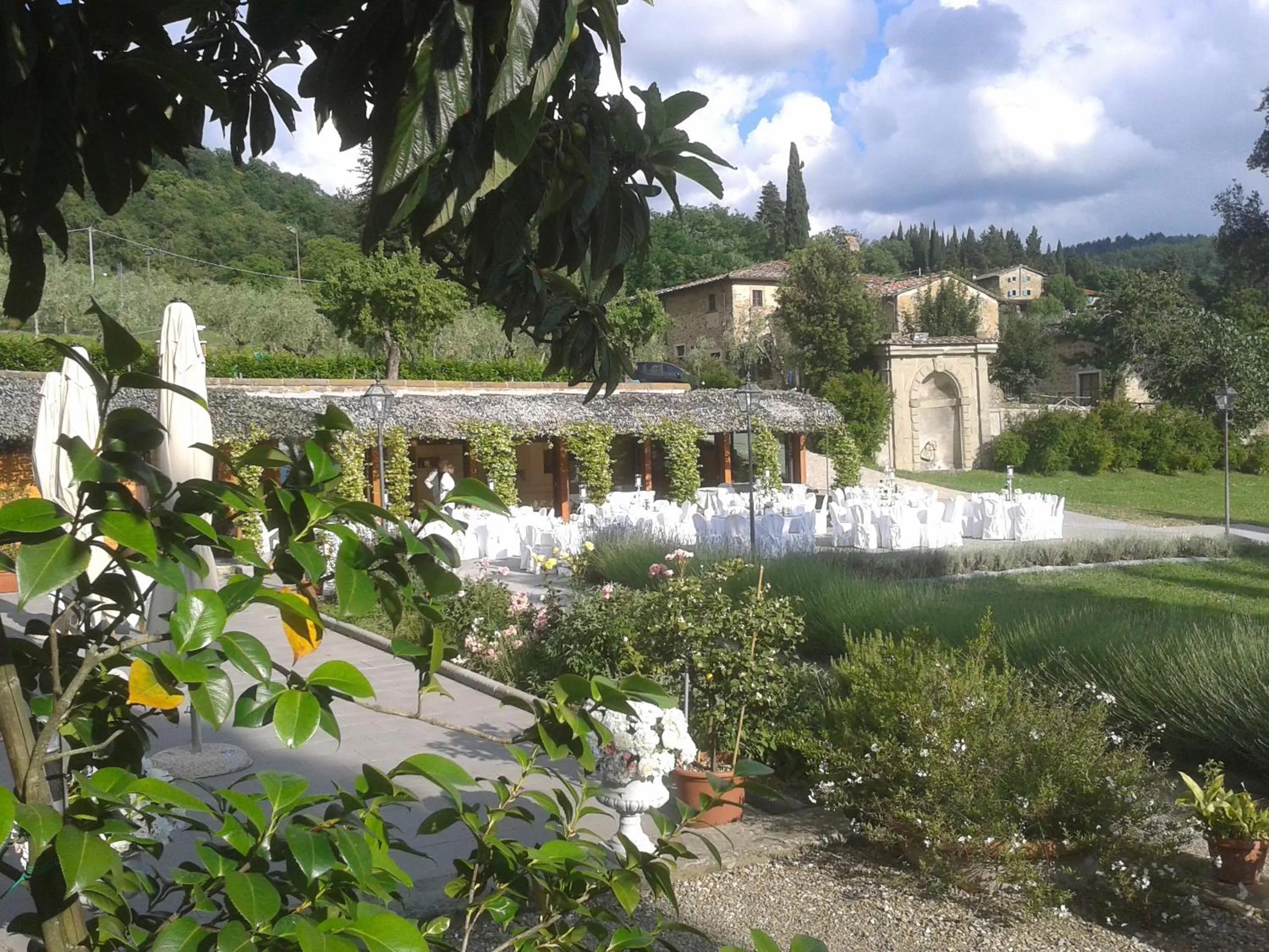 Garden in Villa Grassina