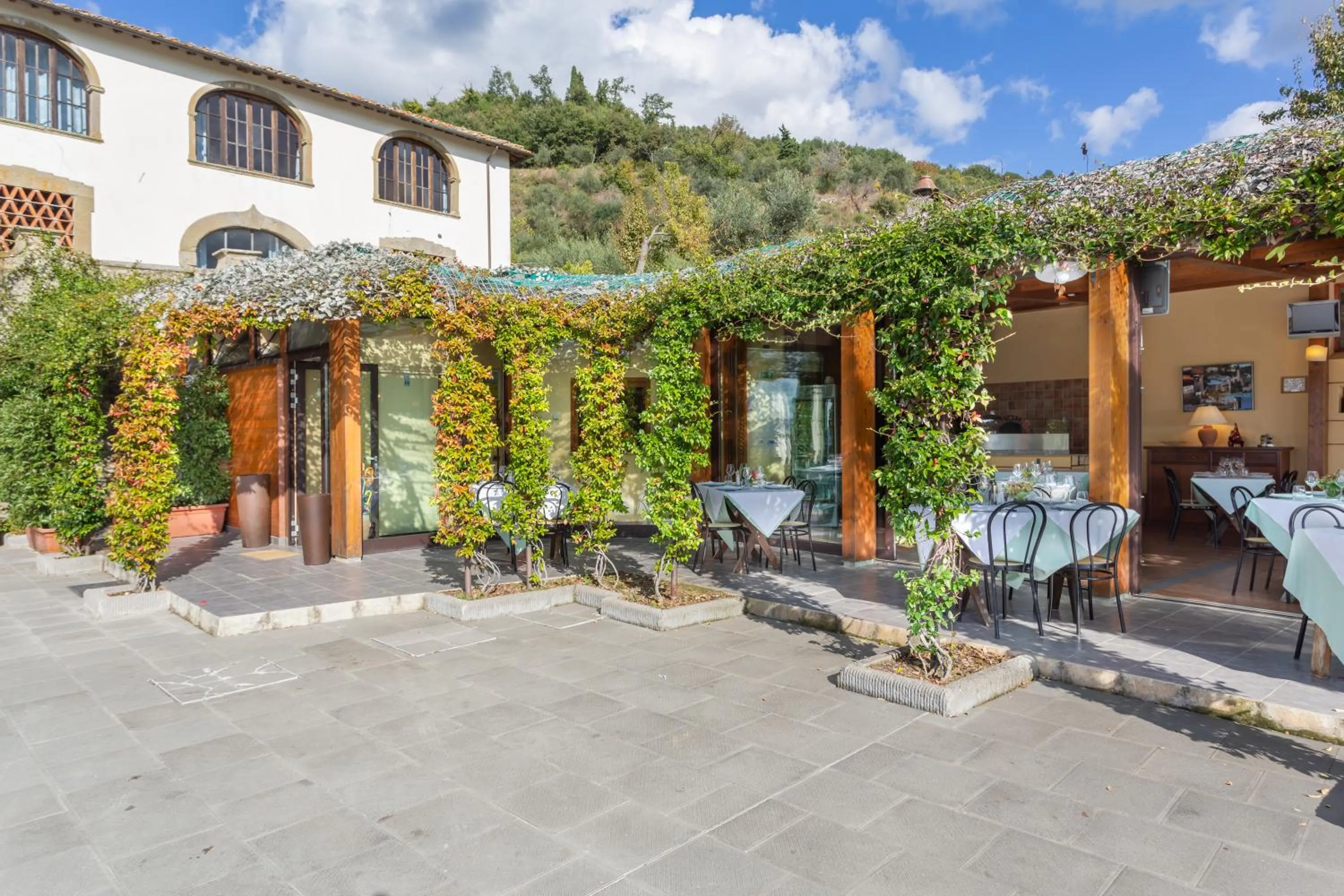 Patio in Villa Grassina