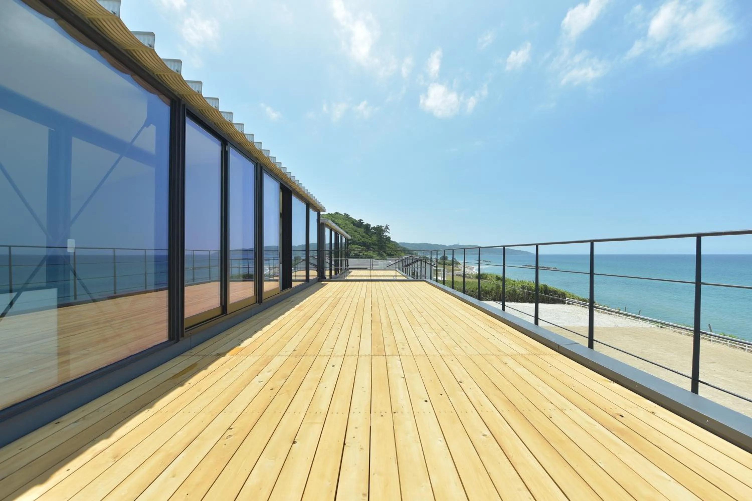 Balcony/Terrace in Ocean Base Hagane