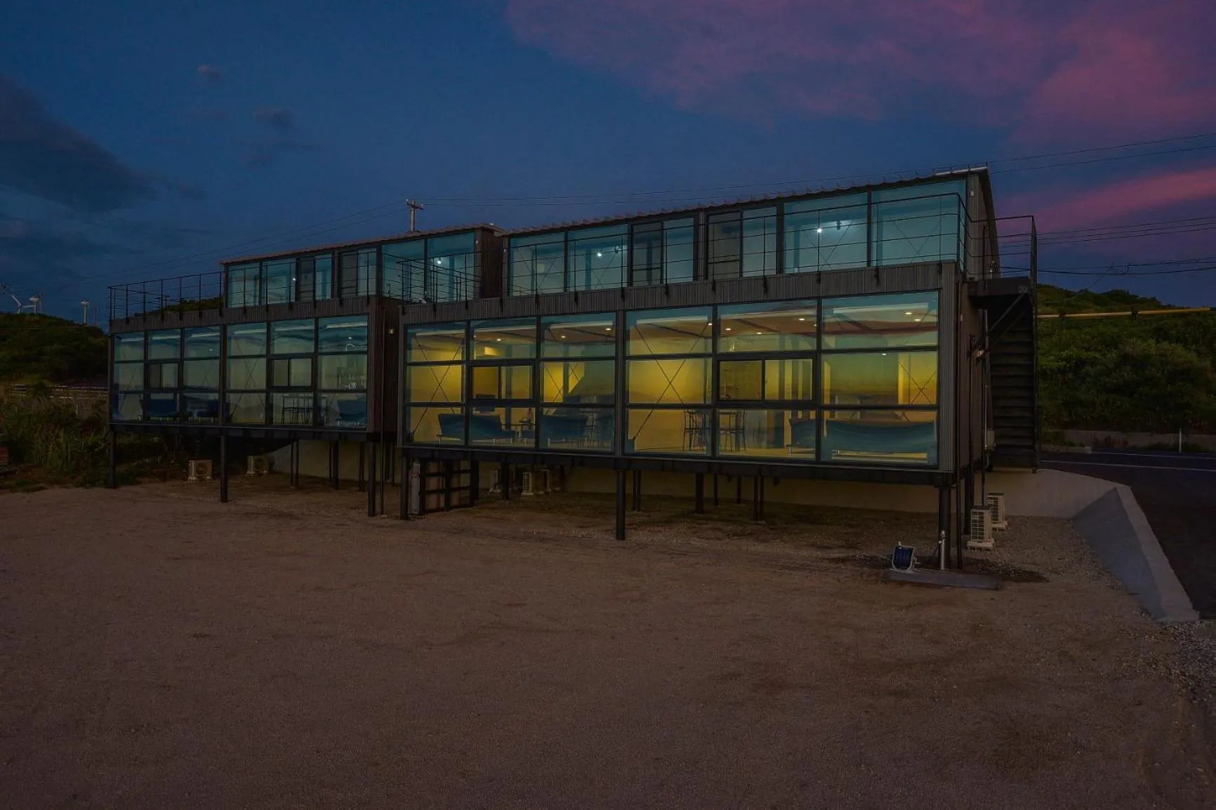 Property building in Ocean Base Hagane