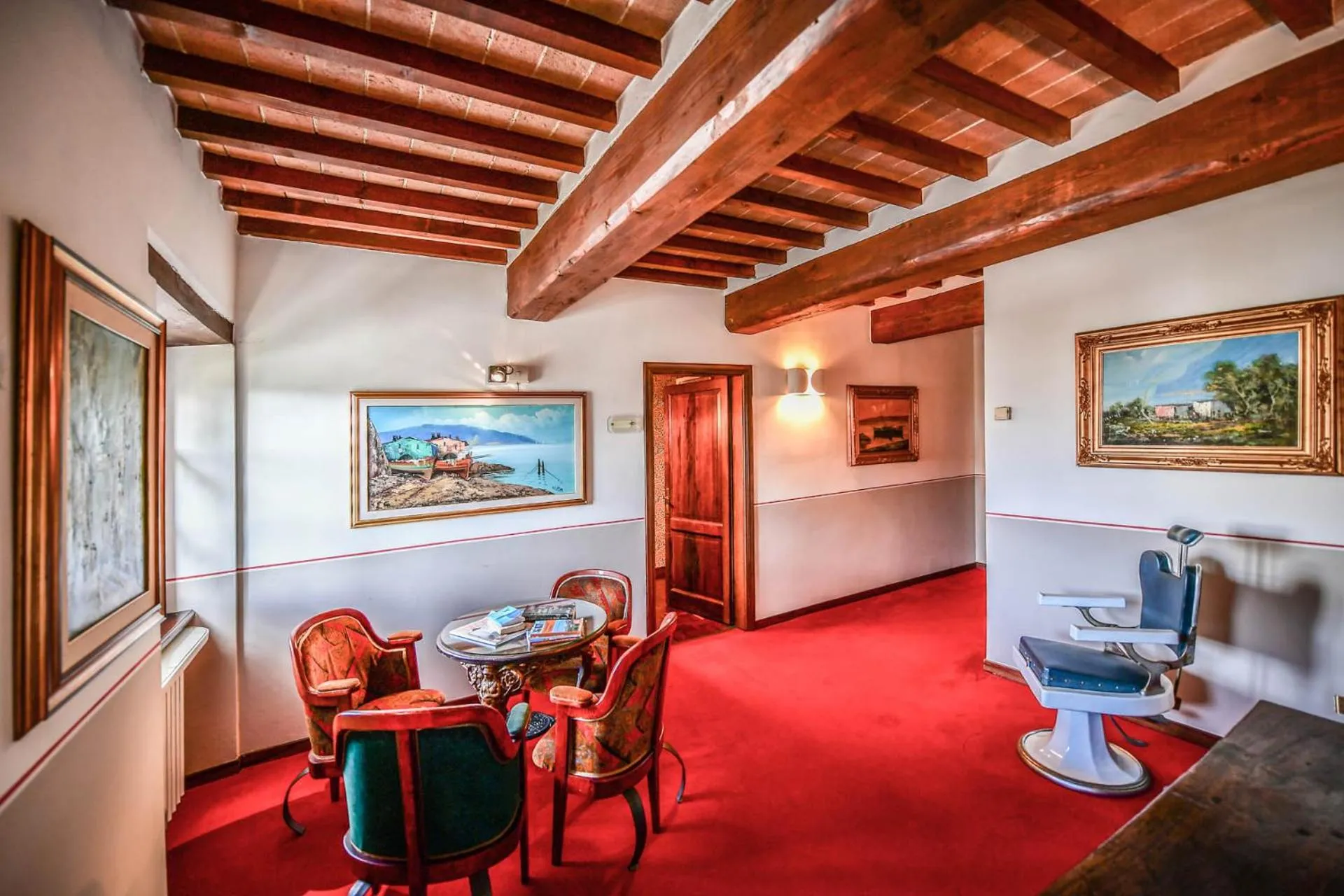 Seating area in Relais Oroscopo