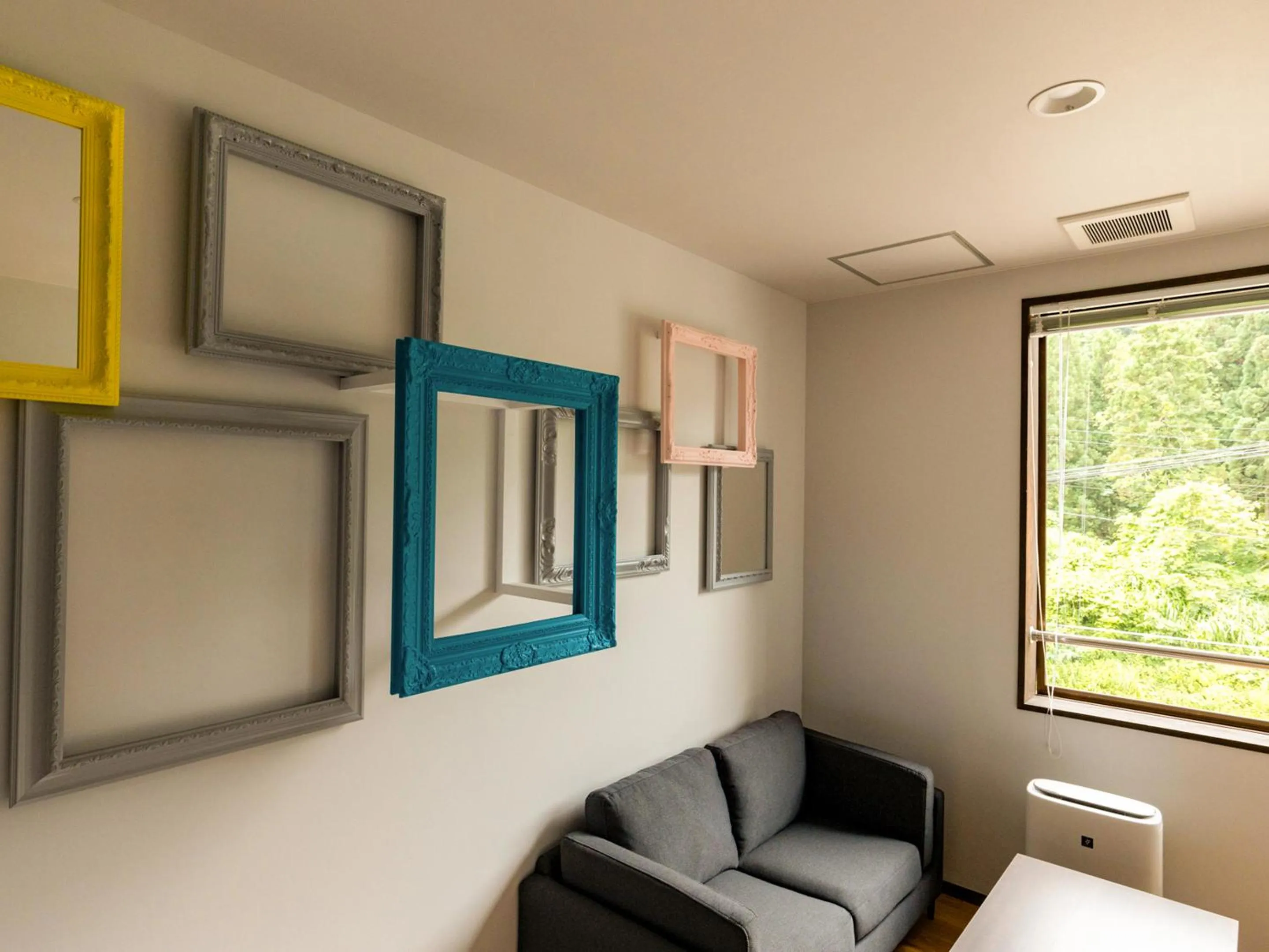 Photo of the whole room in Auberge 醸す森 "kamosu mori"