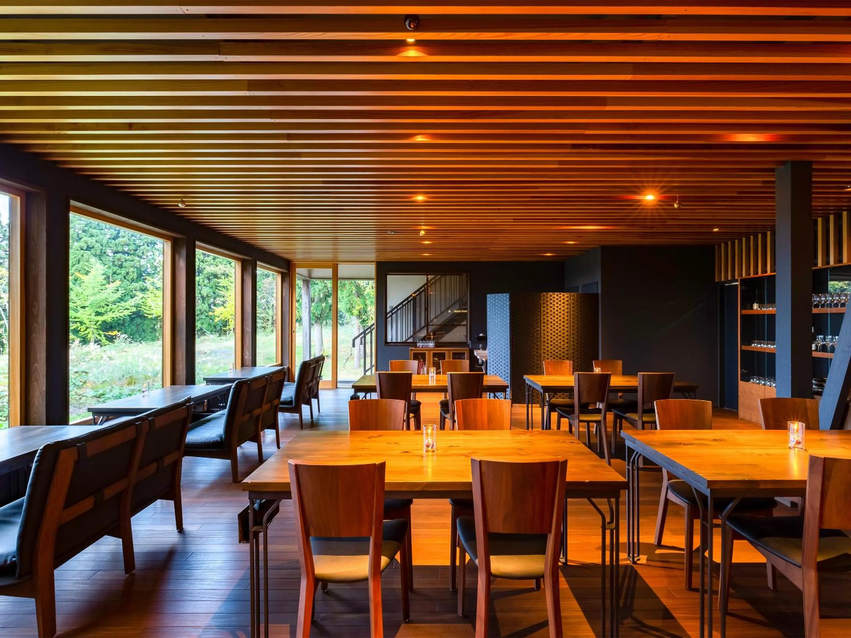 Lounge or bar in Auberge 醸す森 "kamosu mori"