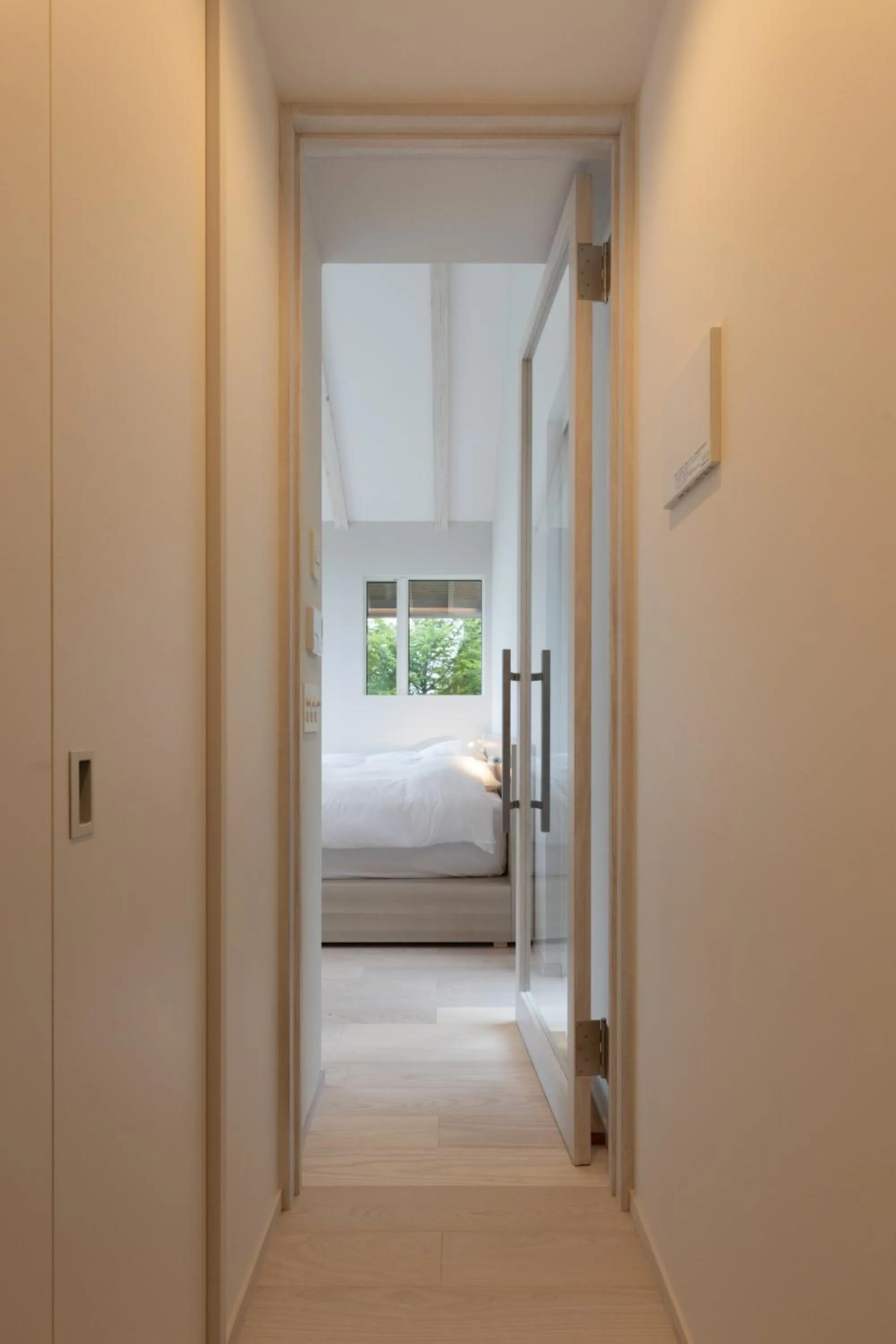 Photo of the whole room, Bed in Auberge 醸す森 "kamosu mori"