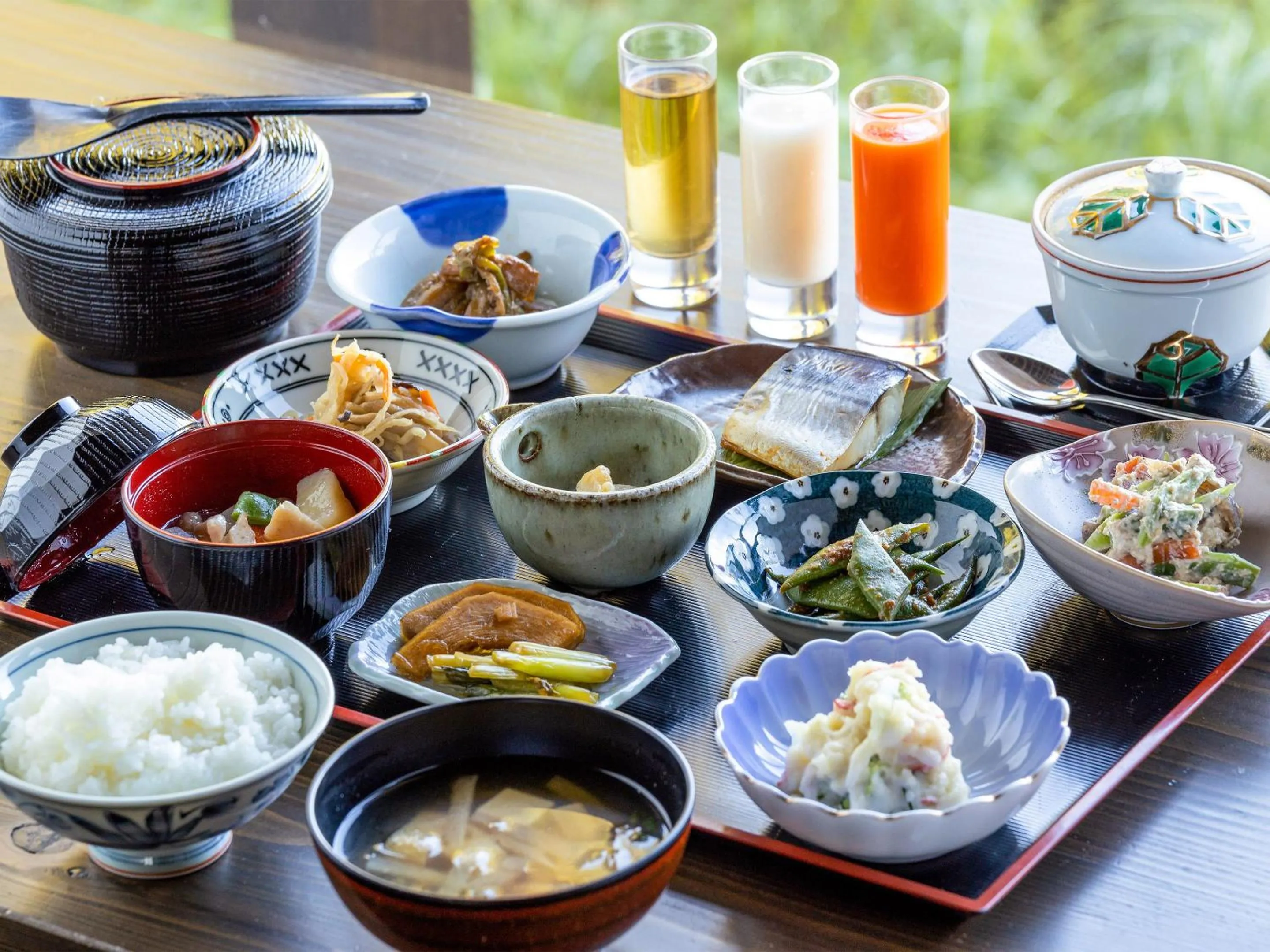 Breakfast in Auberge 醸す森 "kamosu mori"