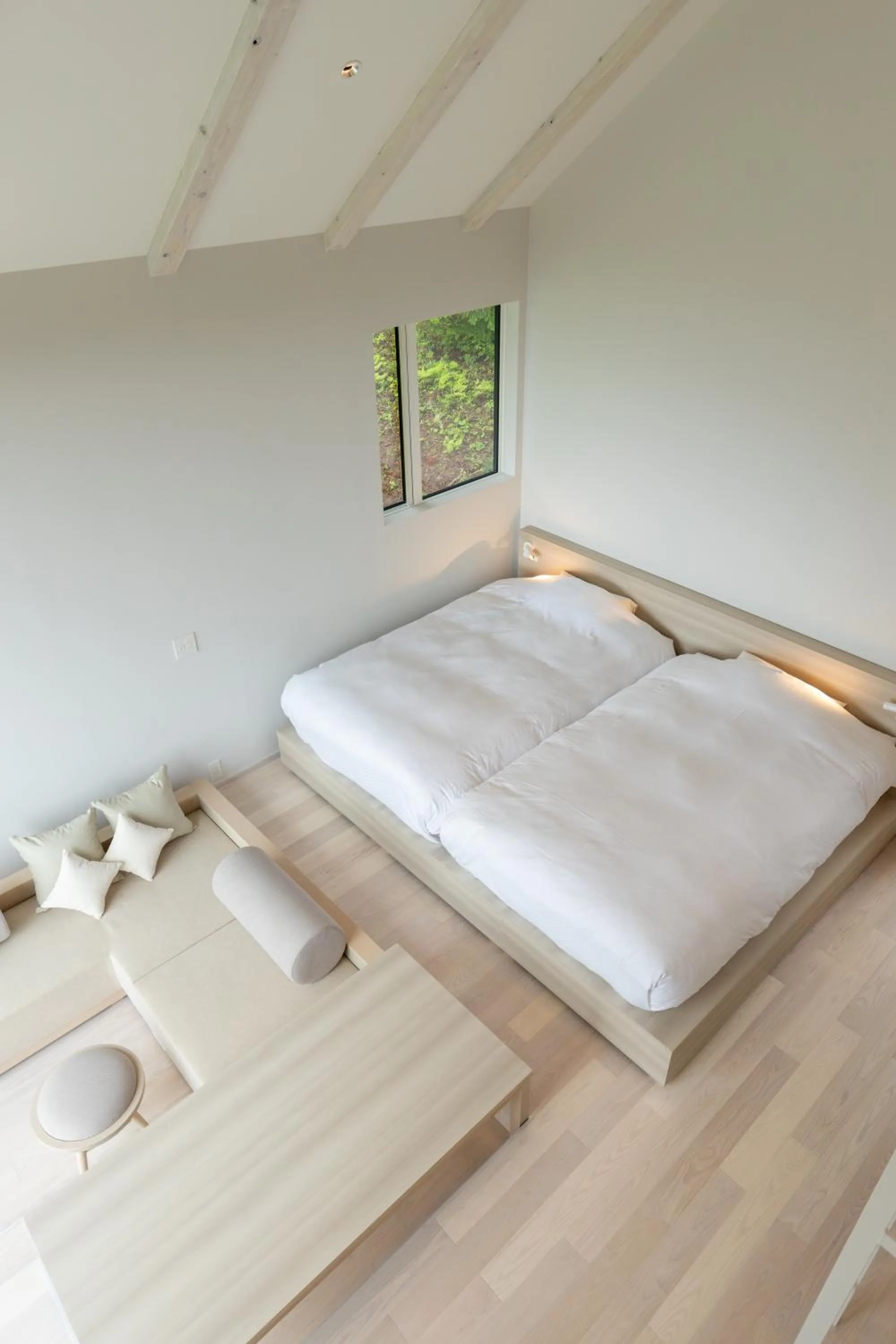 Bedroom, Bed in Auberge 醸す森 "kamosu mori"