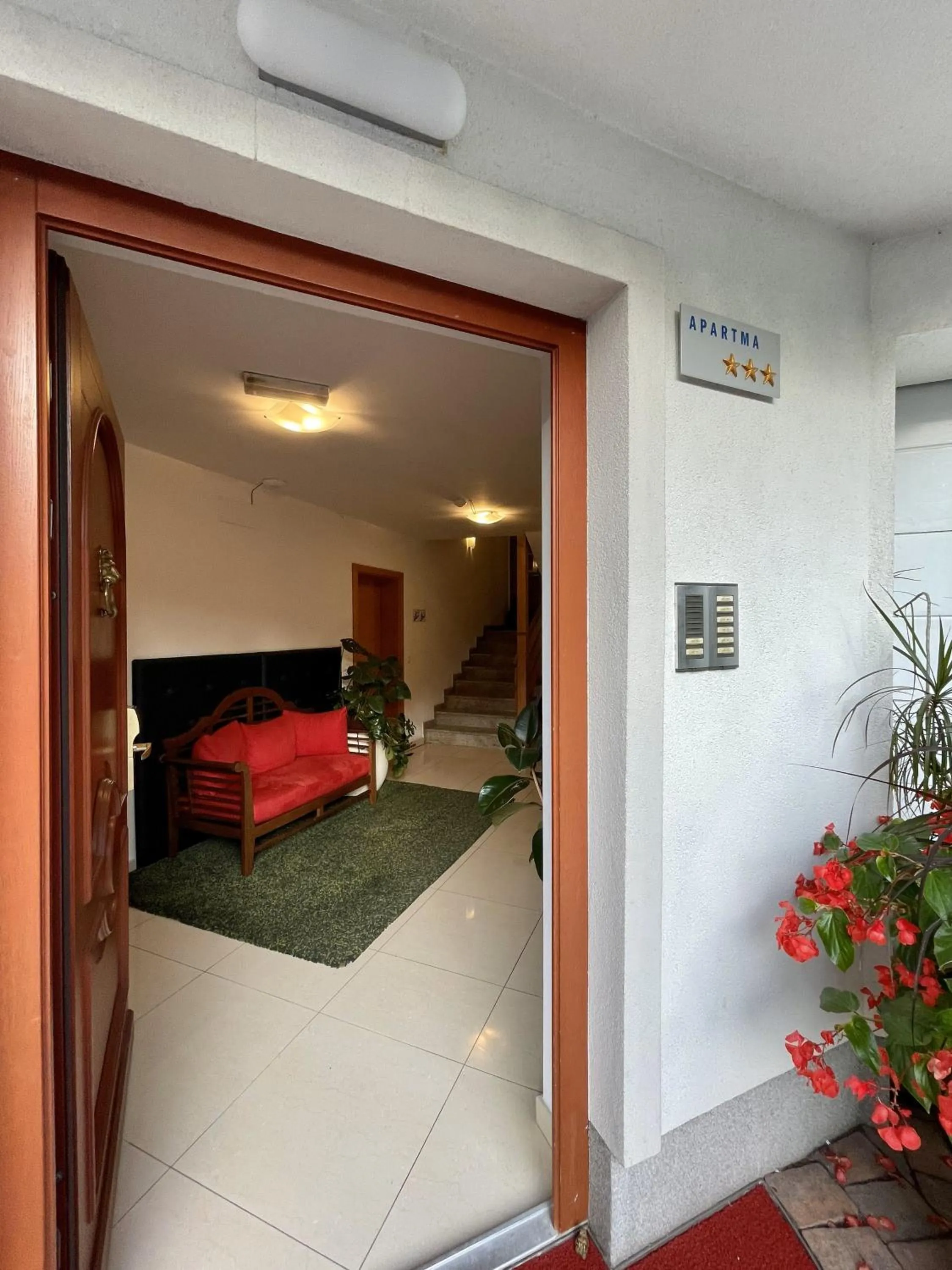 Toilet, Bed in Aparthotel Gaja