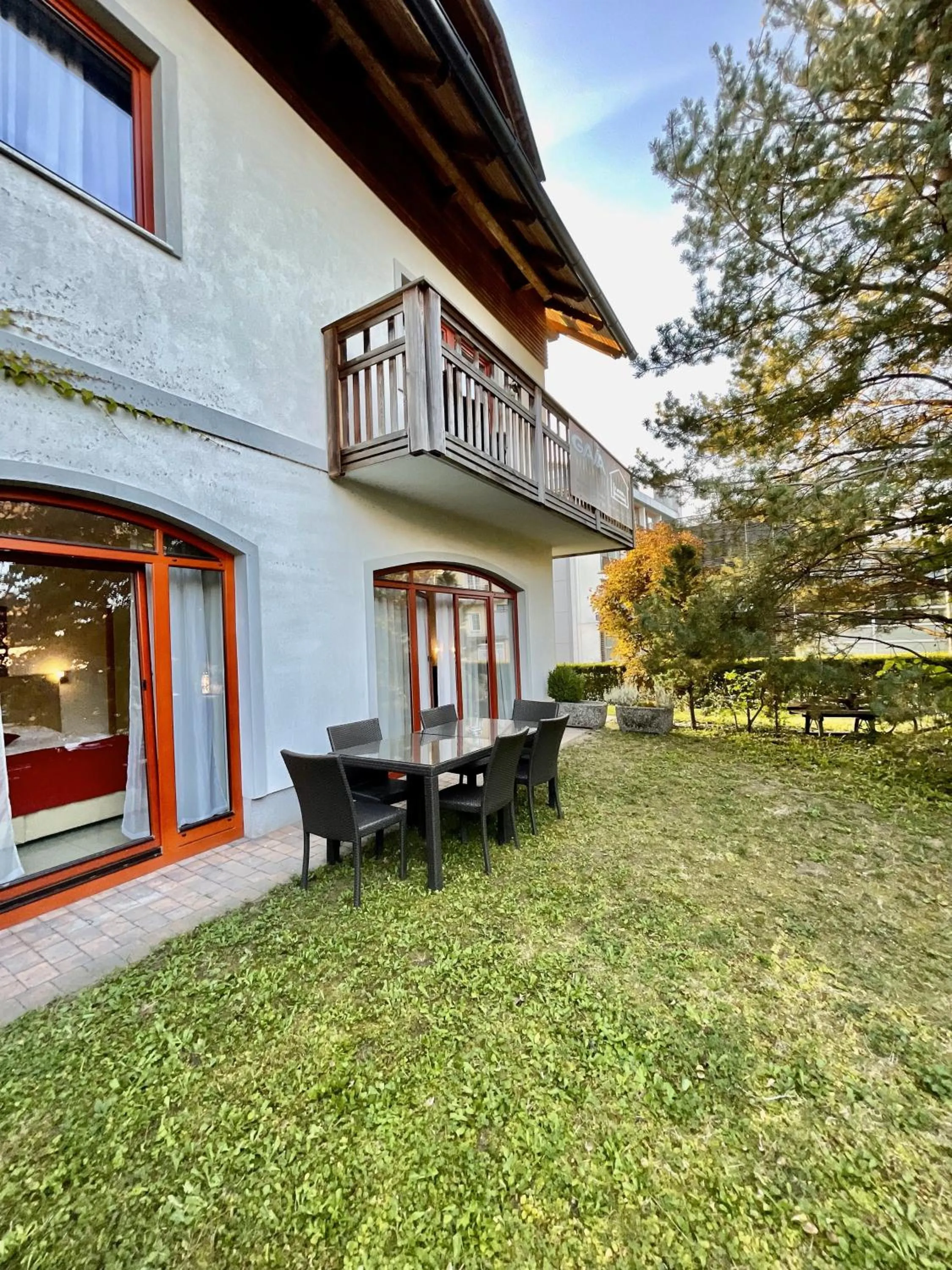 Garden in Aparthotel Gaja