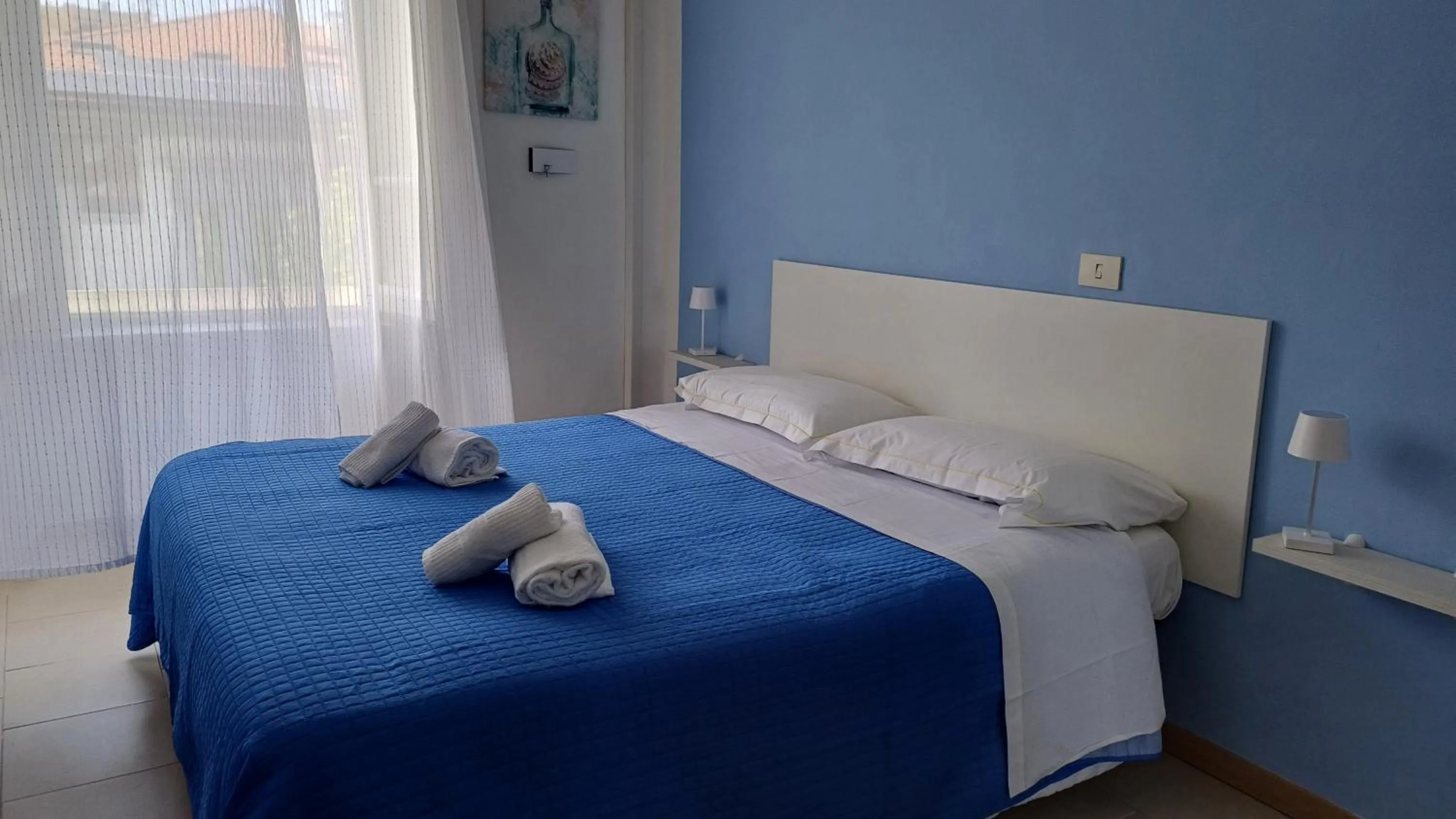 Bed in Hotel Canarco