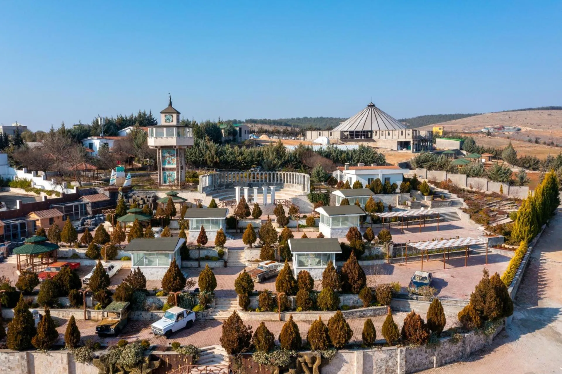 Bird's eye view in Ugurlu Termal Tatil Köyü