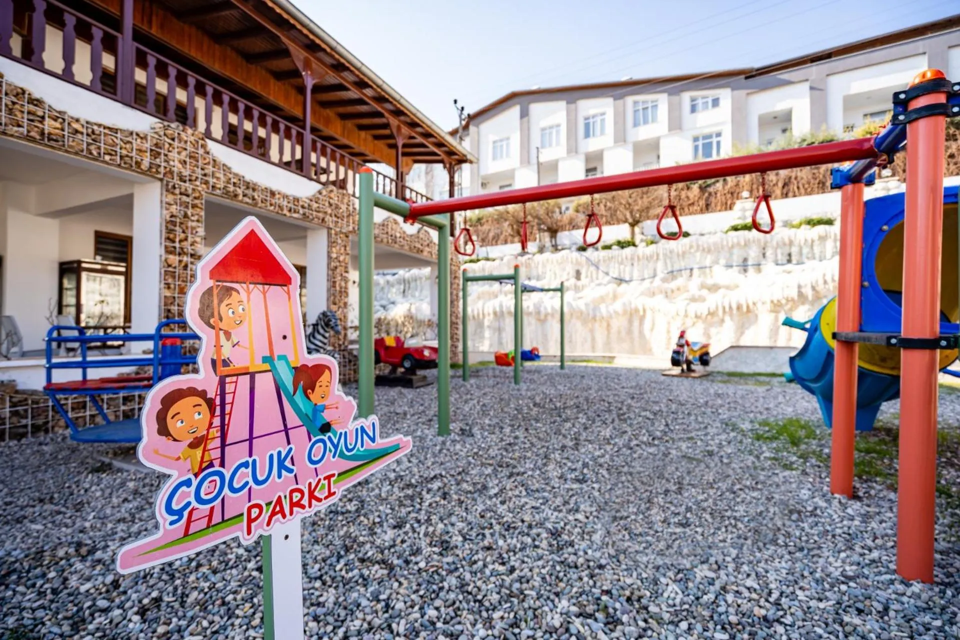 Children play ground in Ugurlu Termal Tatil Köyü
