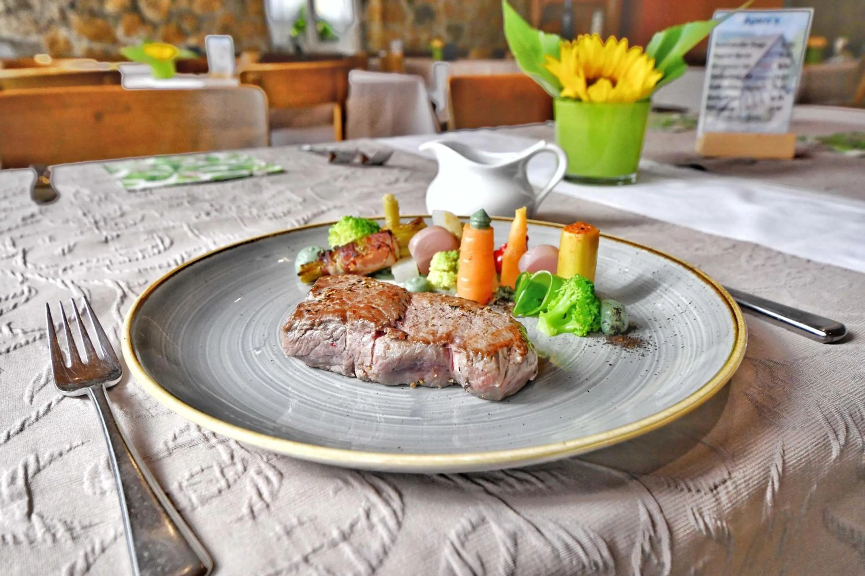 Food and drinks in Hotel Gasthaus Hirschen