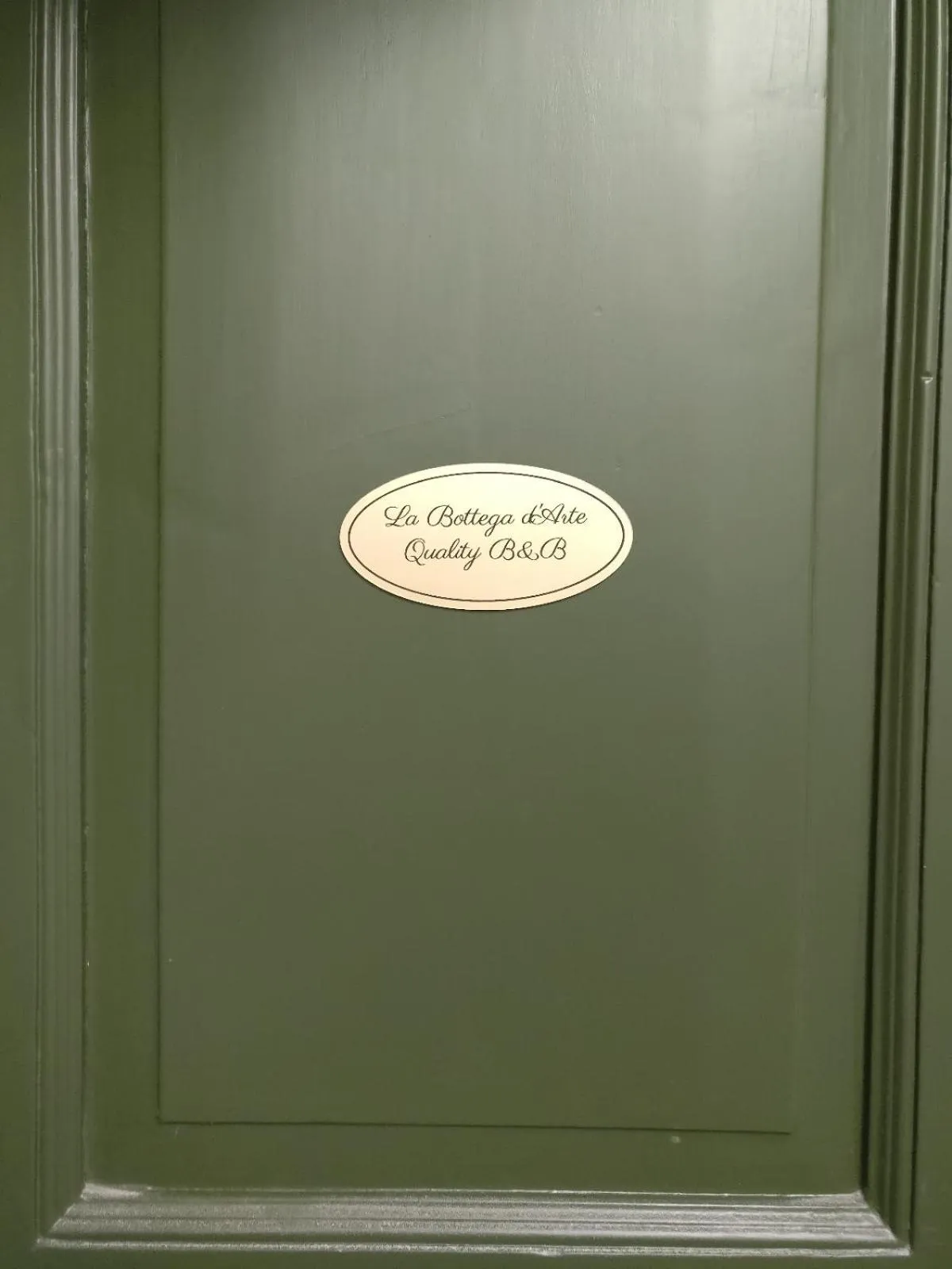 Lobby or reception in B&B "La Bottega d'Arte"