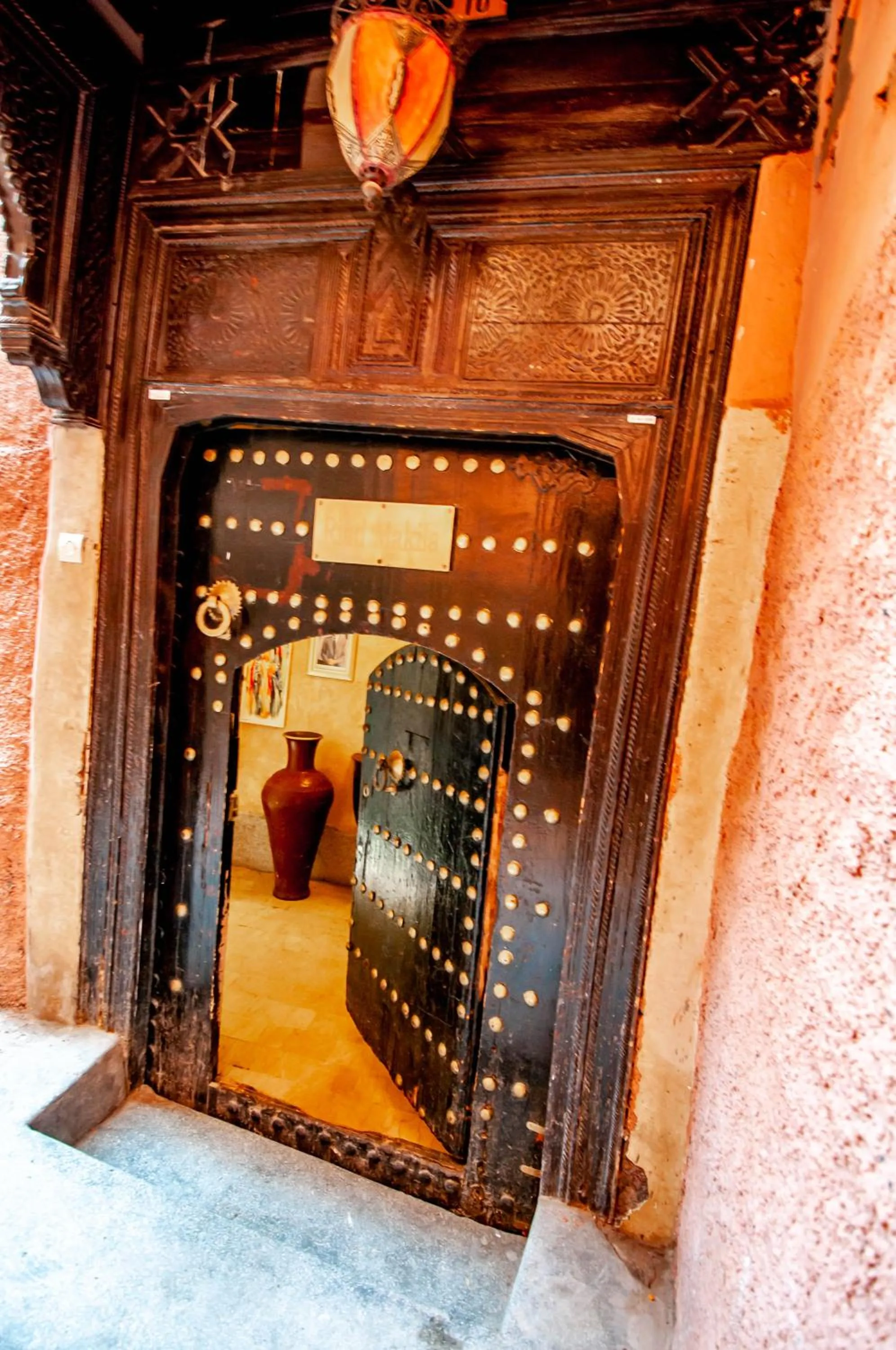 Facade/entrance in Riad Makila
