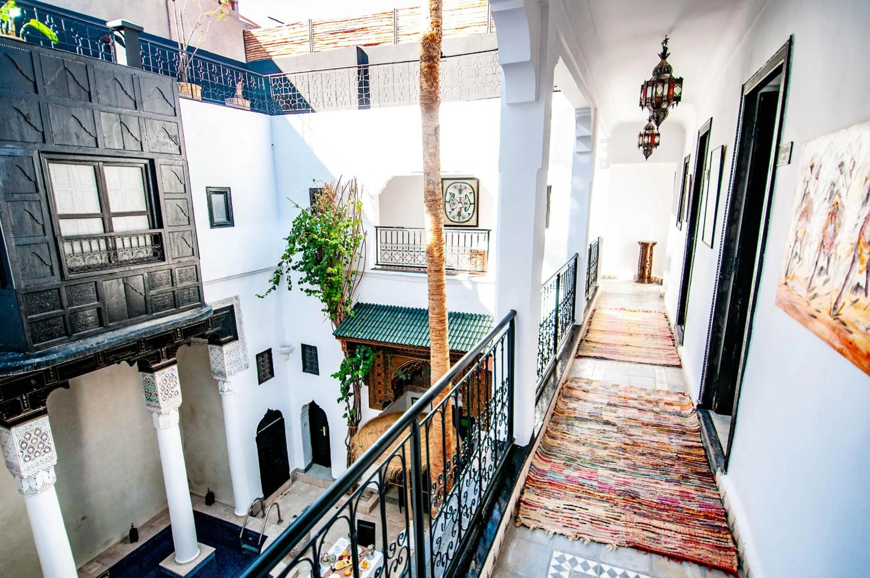 Balcony/Terrace in Riad Makila