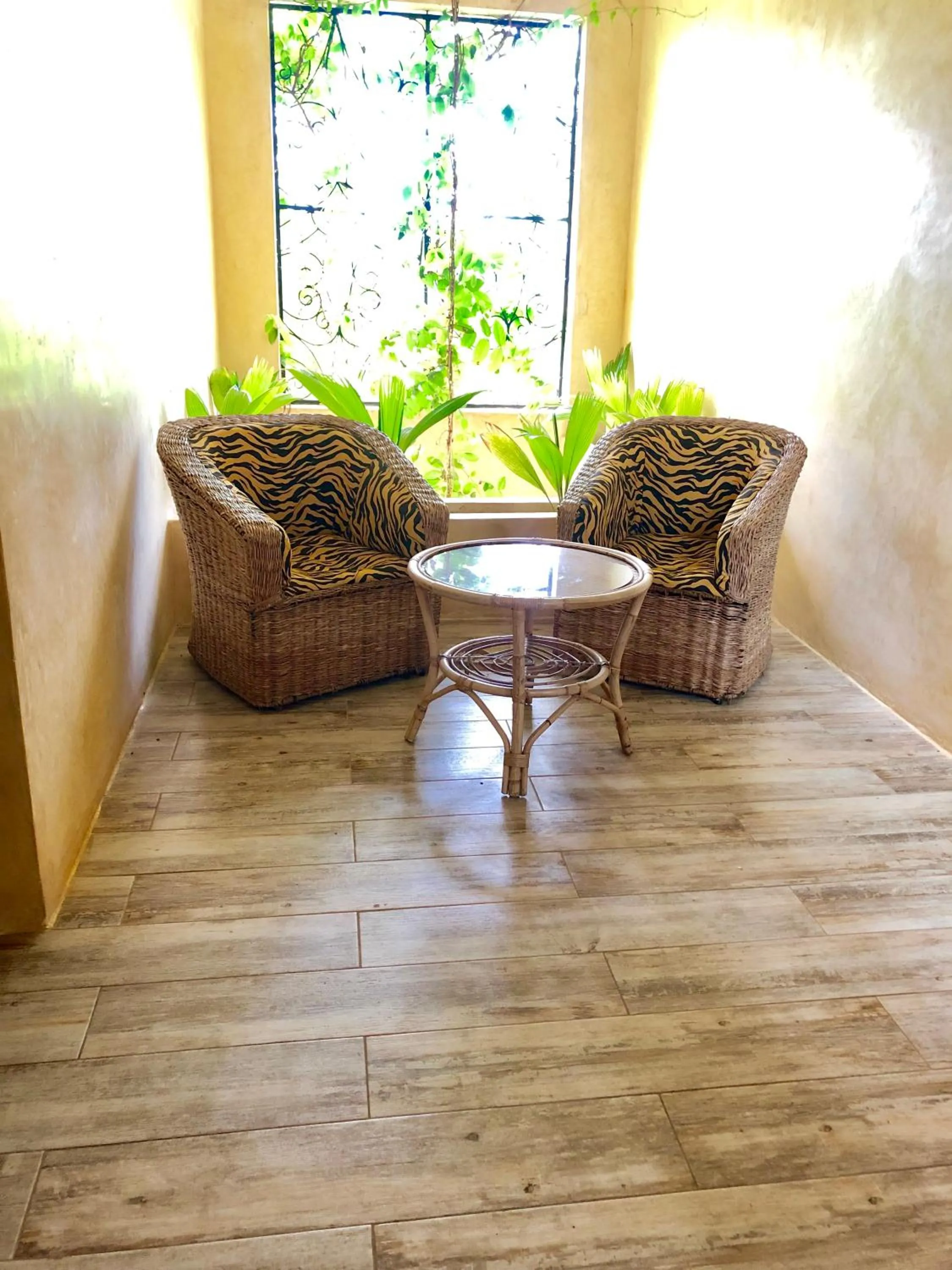 Seating area in Flametree Beach Homes