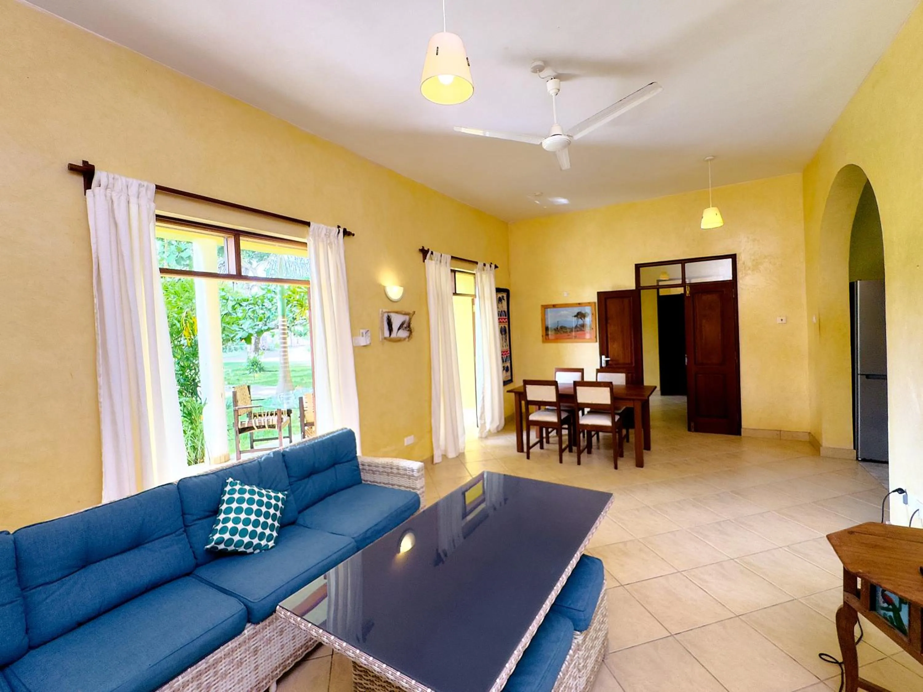 Living room in Flametree Beach Homes