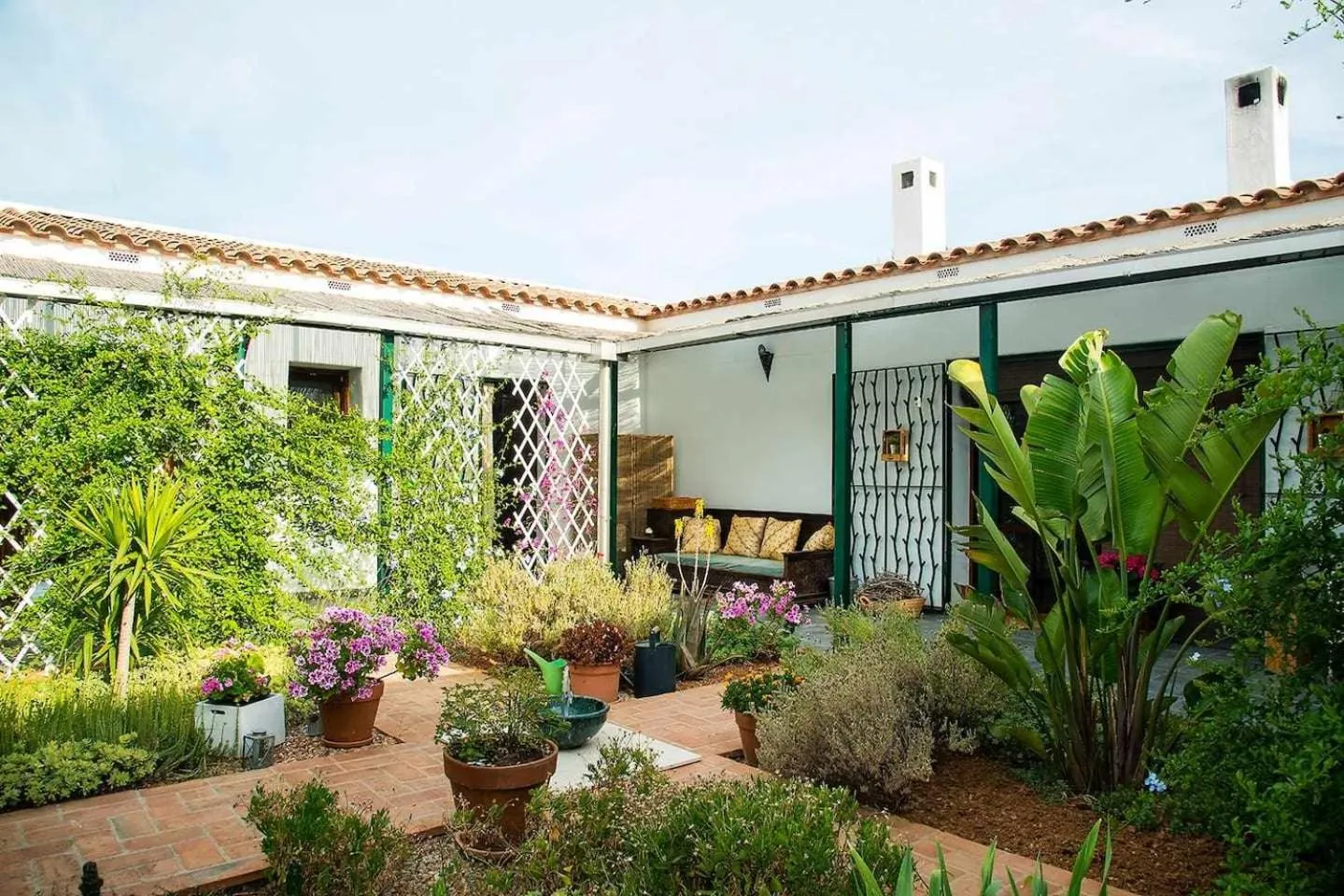 Garden in B&B Masía Aitona