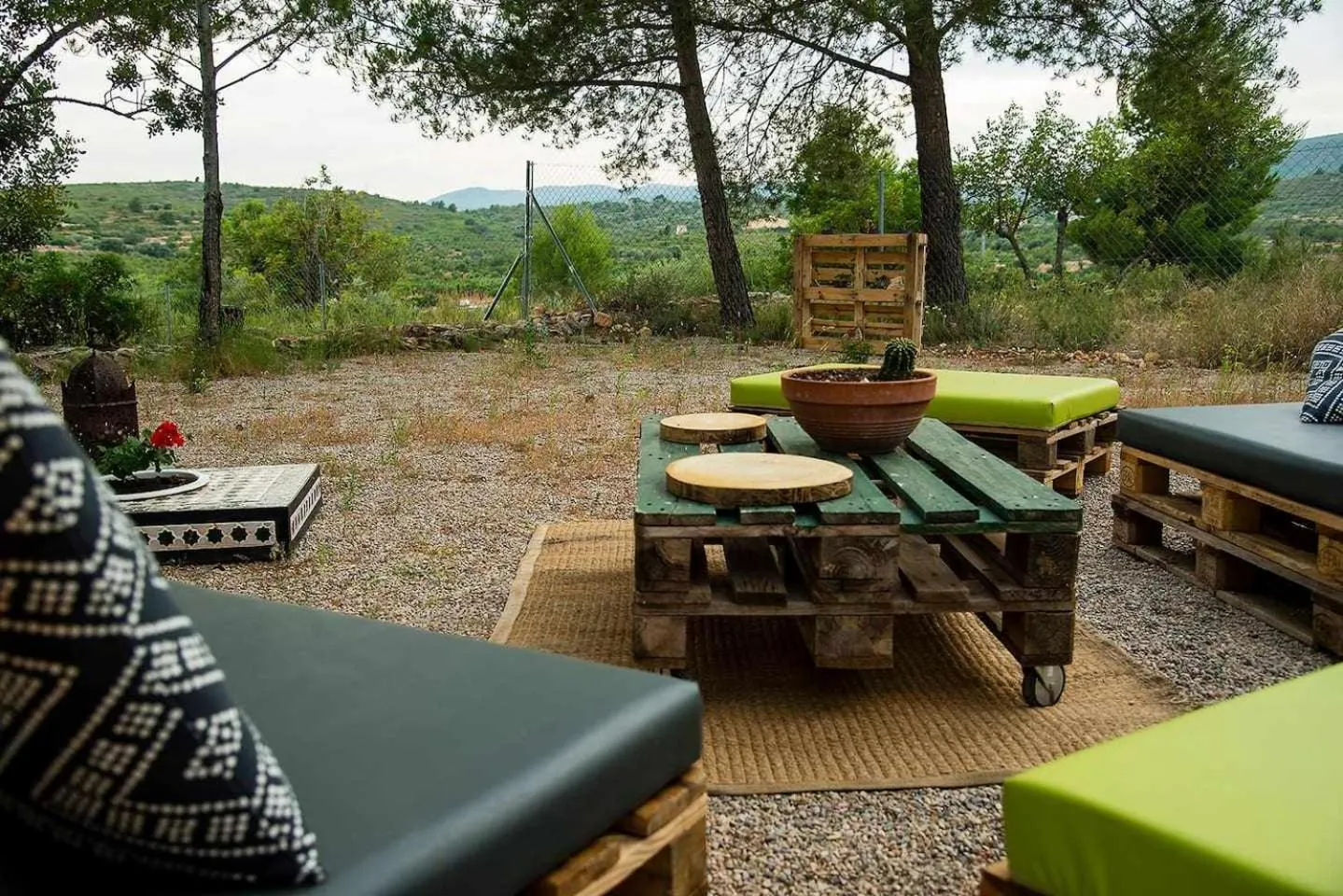 Garden in B&B Masía Aitona