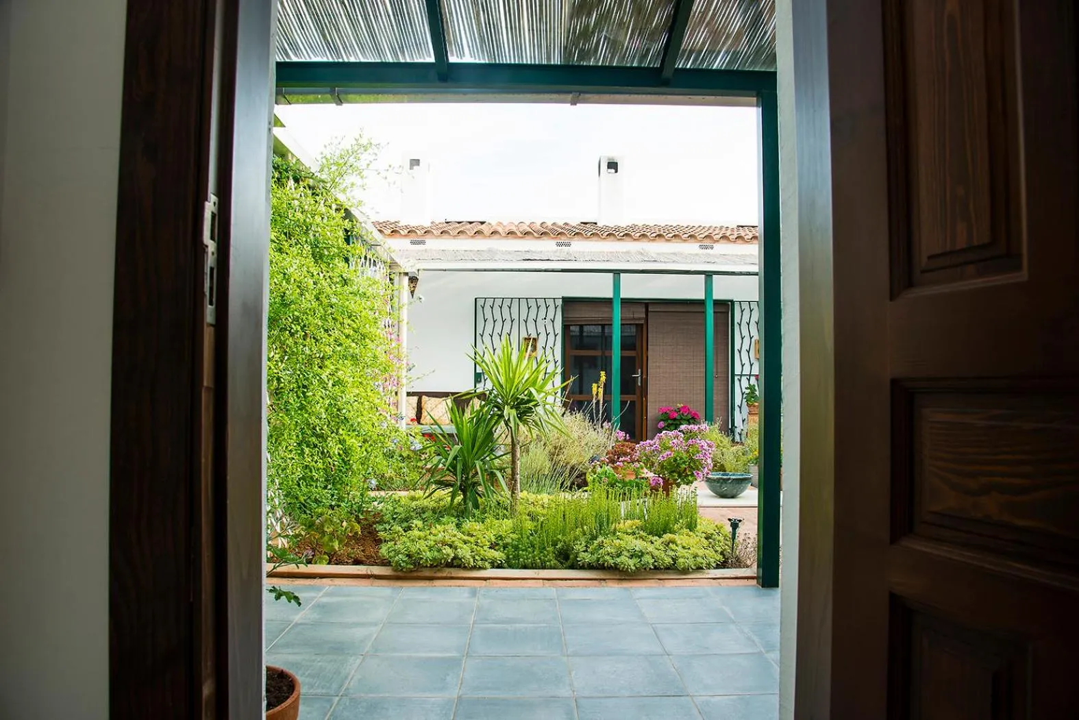 Garden in B&B Masía Aitona