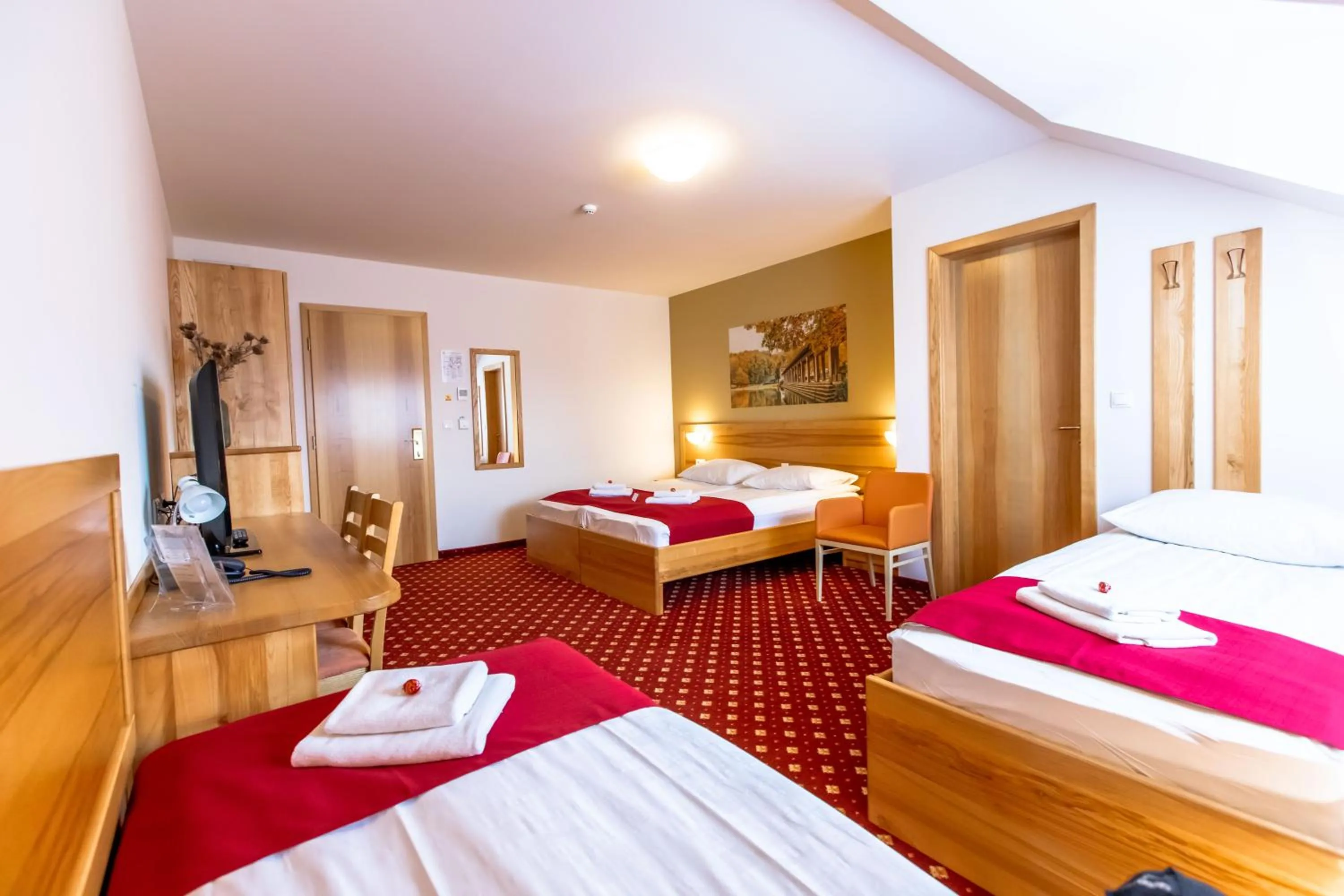 Bed in Hotel Bau Maribor