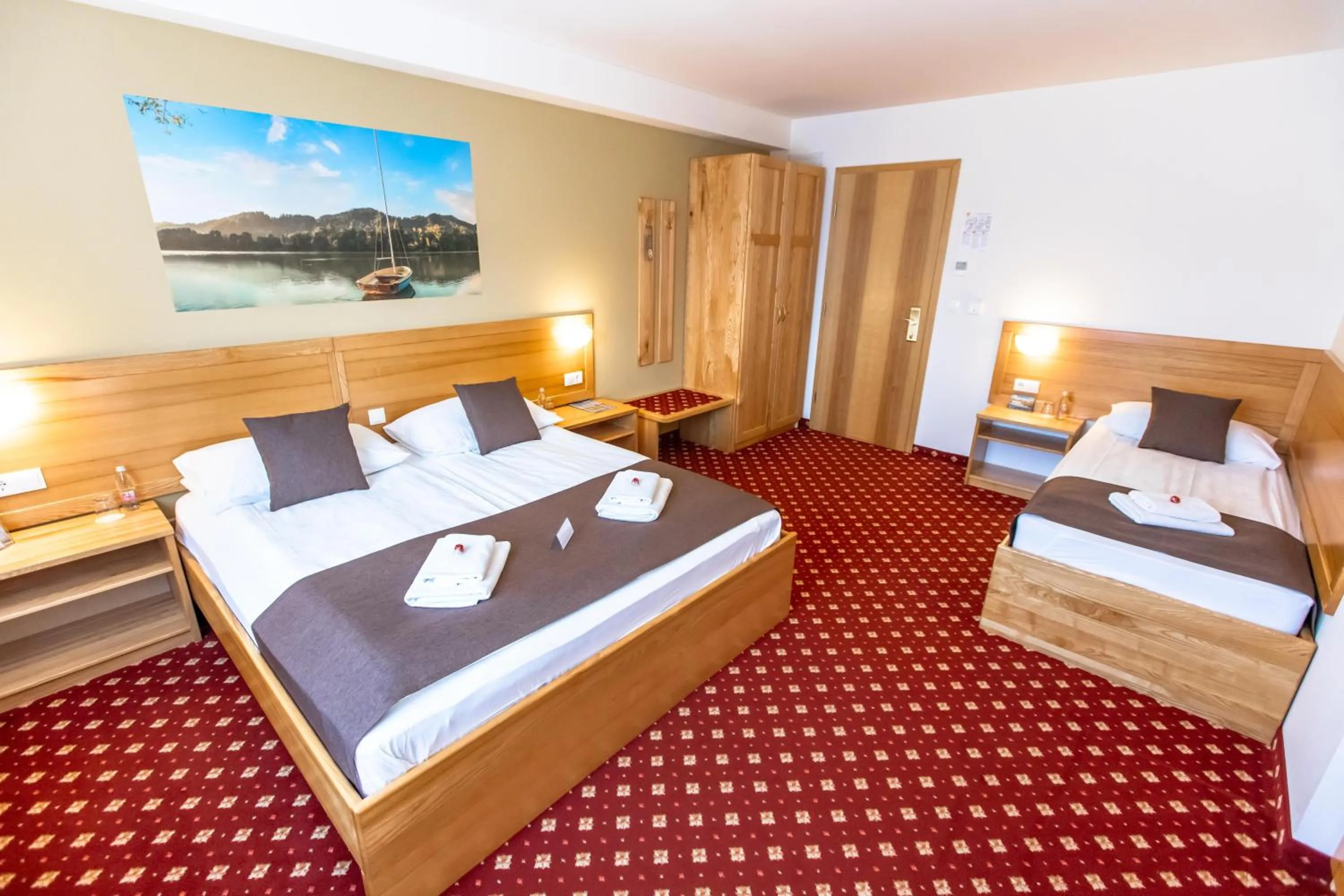 Photo of the whole room, Bed in Hotel Bau Maribor