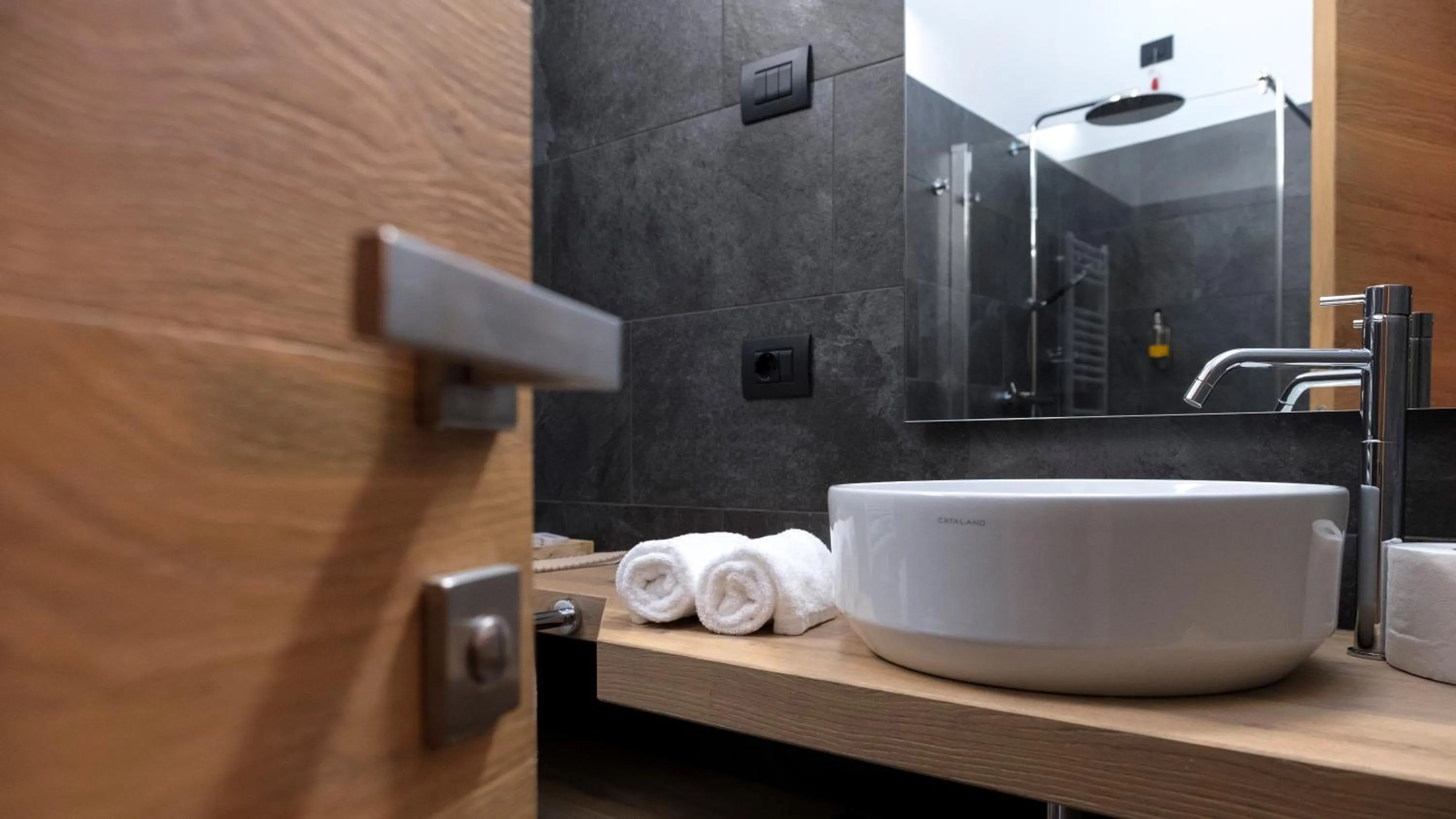 Bathroom in Active Hotel Rosat