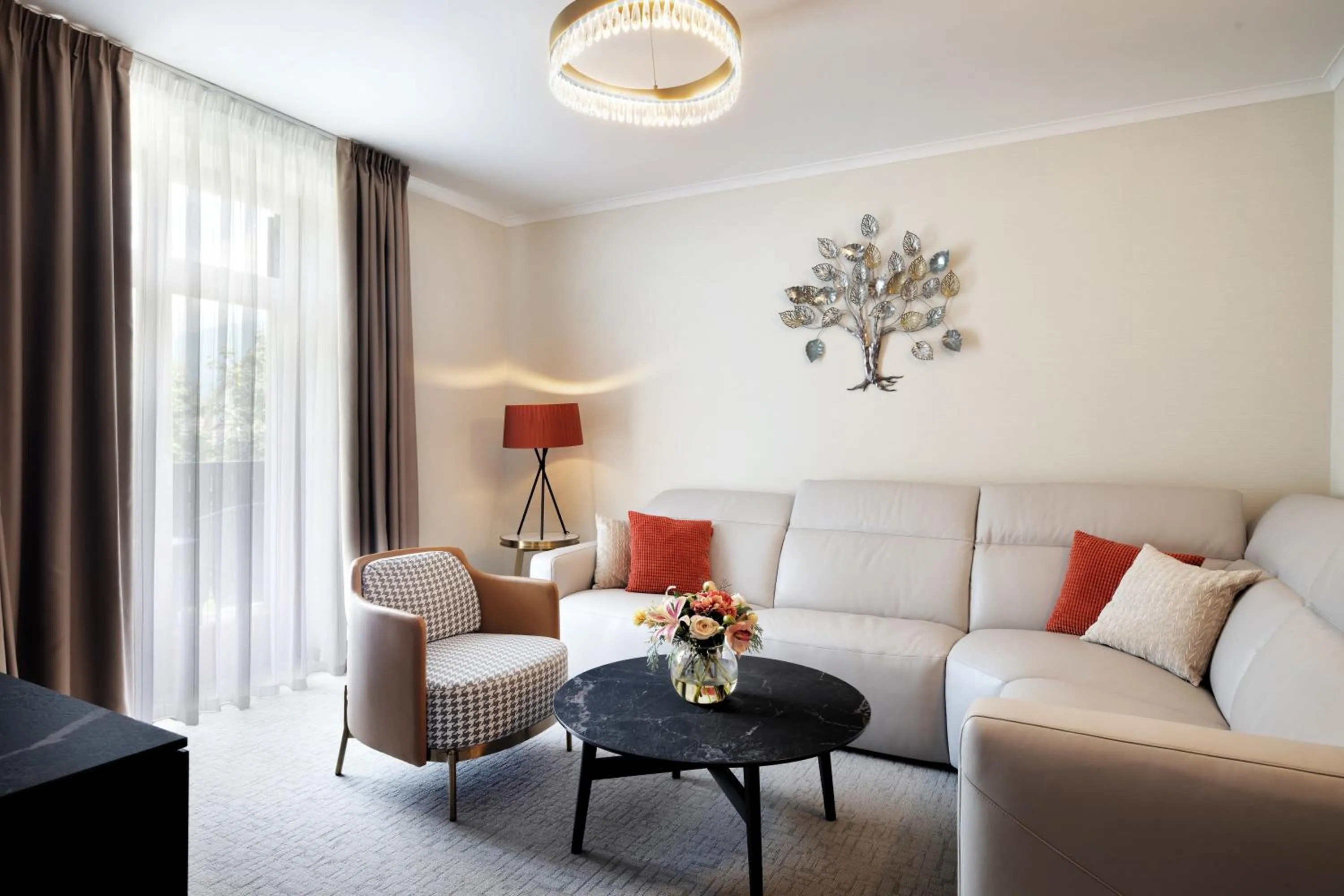 Living room in Hotel Lovec