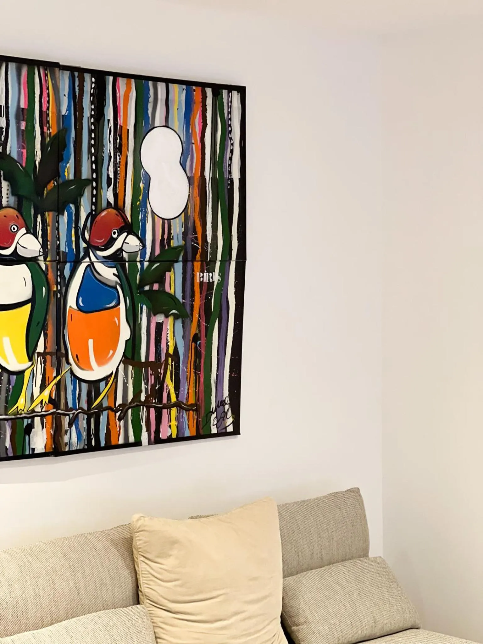 Seating area in Le Néliö