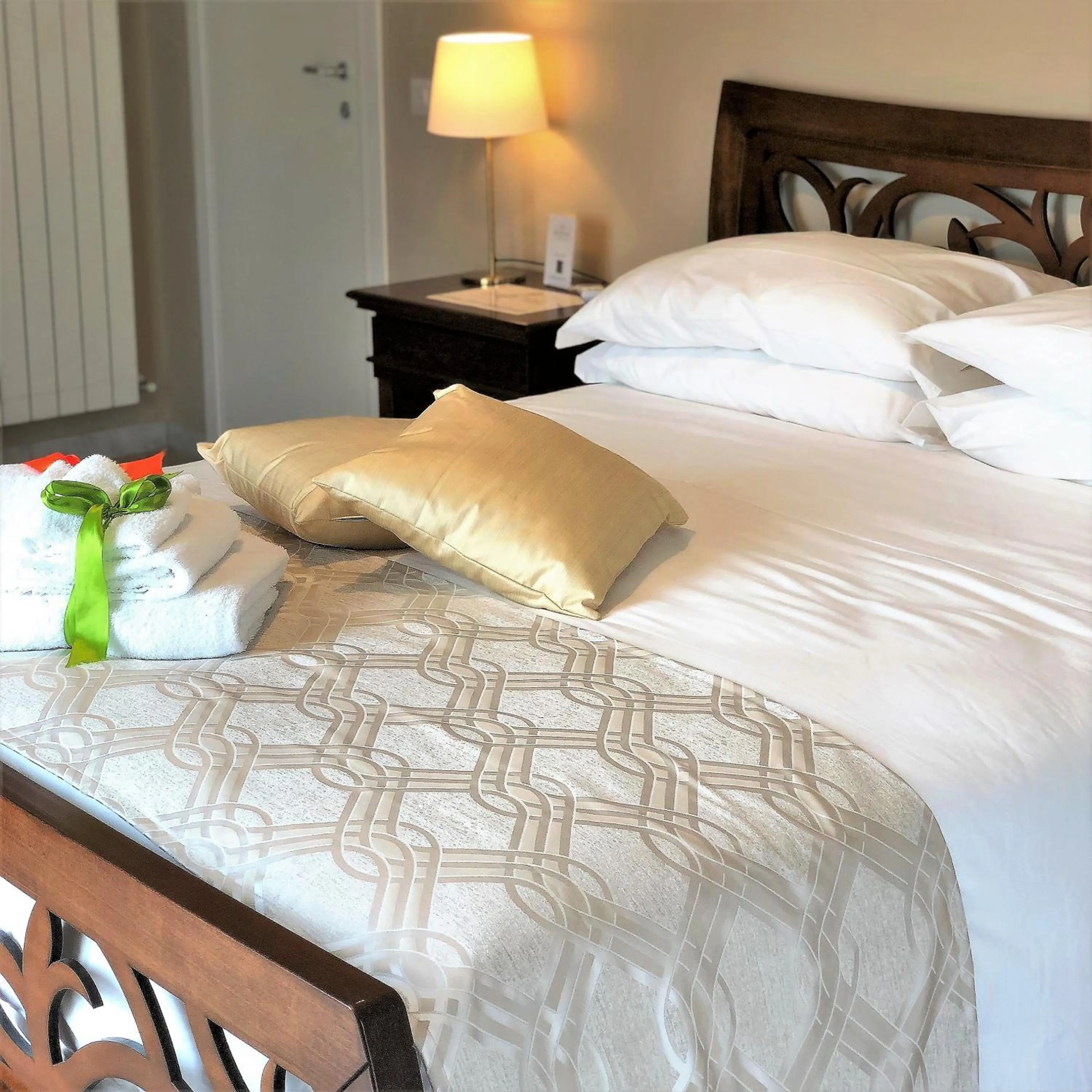 Bed in B&B Baronia Luxury Rooms