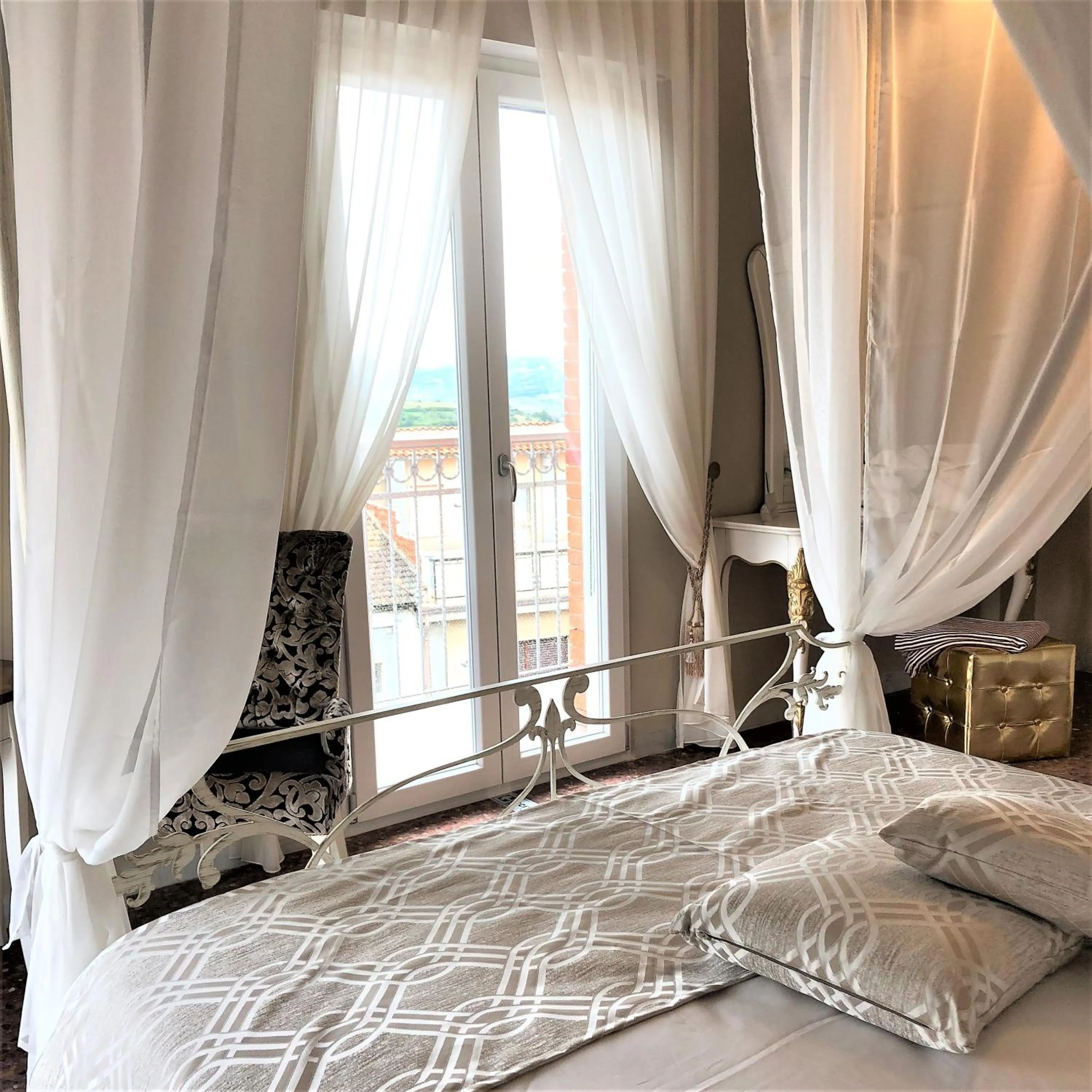 Bed in B&B Baronia Luxury Rooms