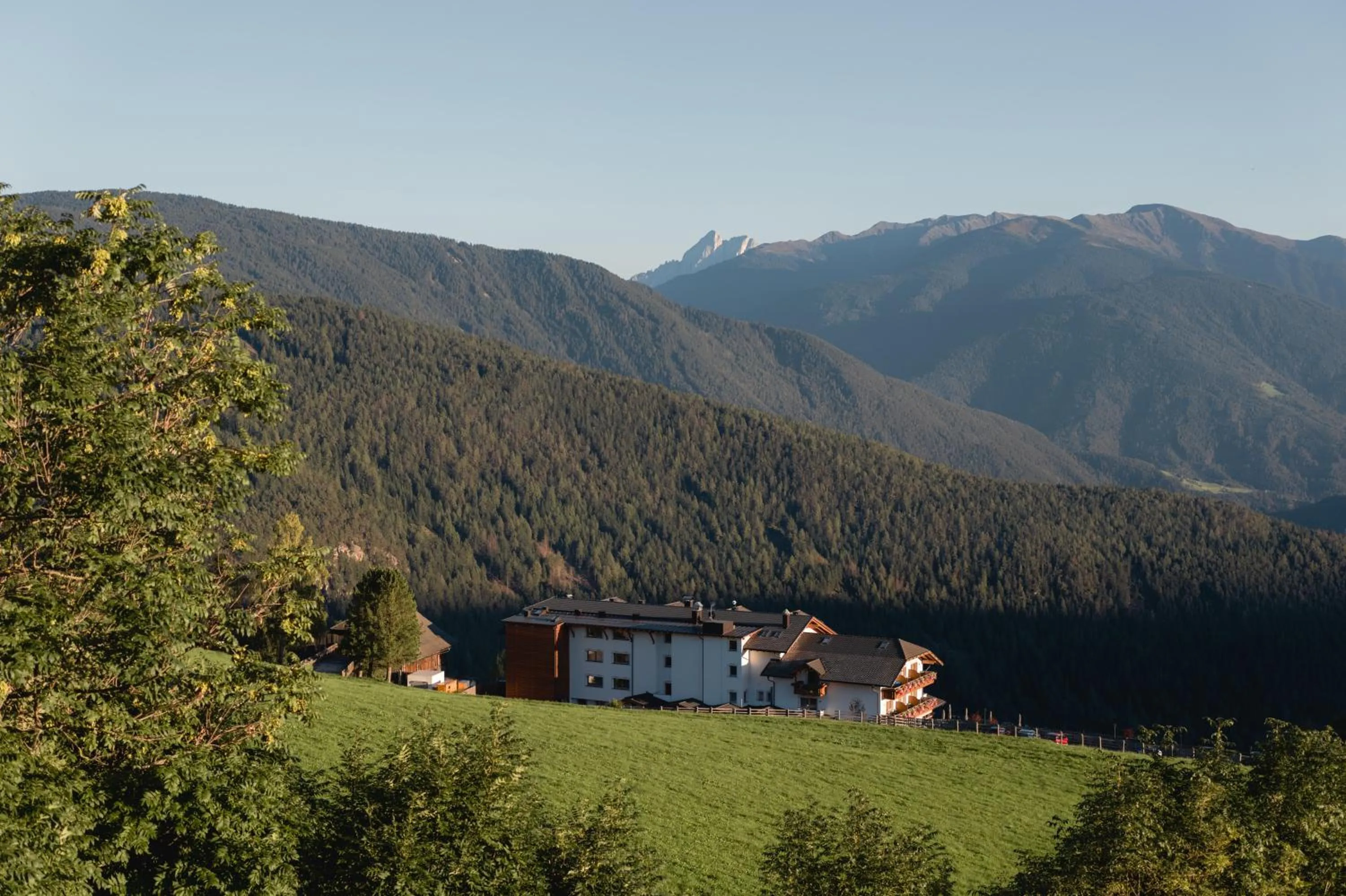 Property building in Panoramahotel Huberhof