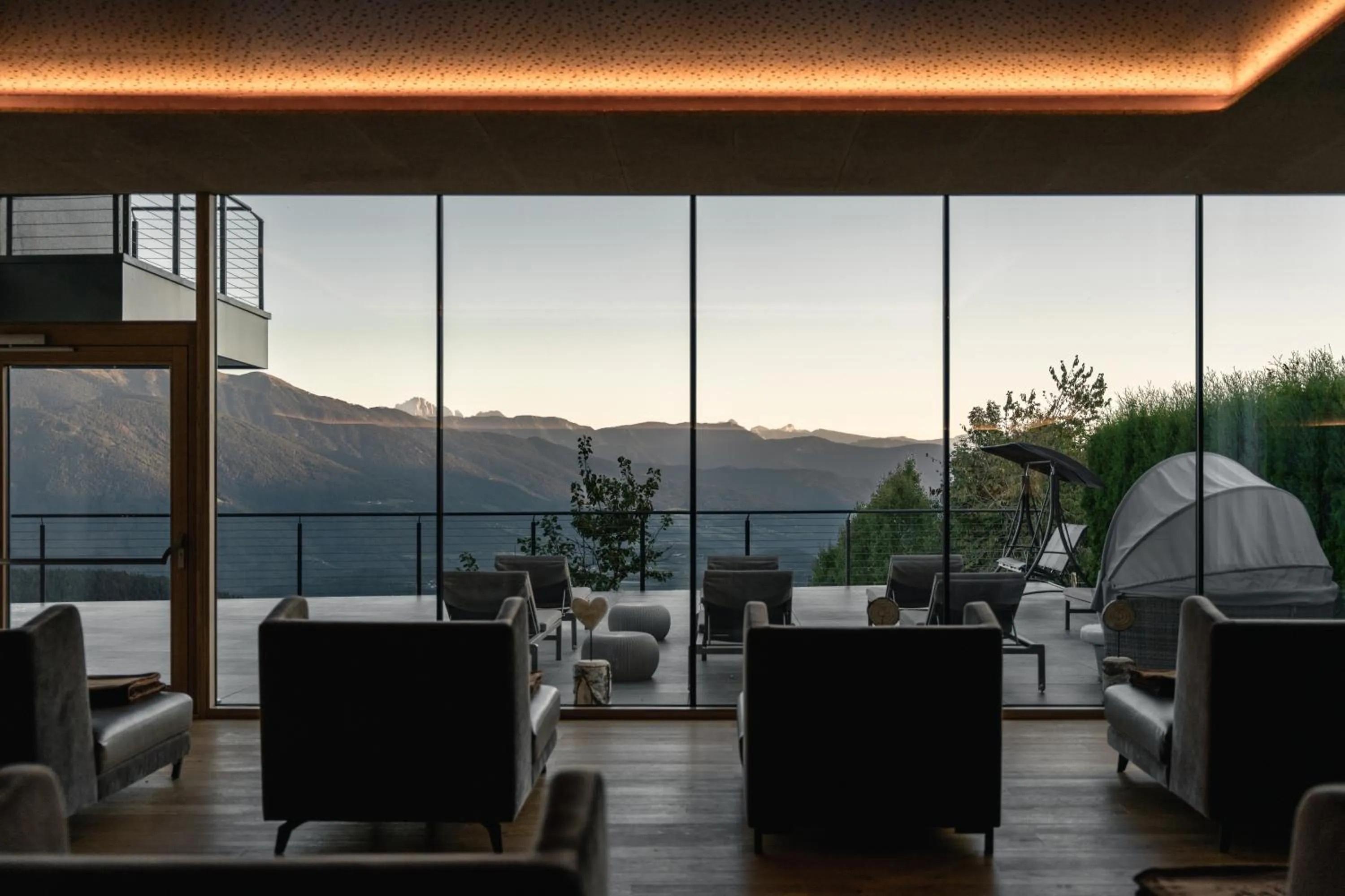 Spa and wellness centre/facilities in Panoramahotel Huberhof