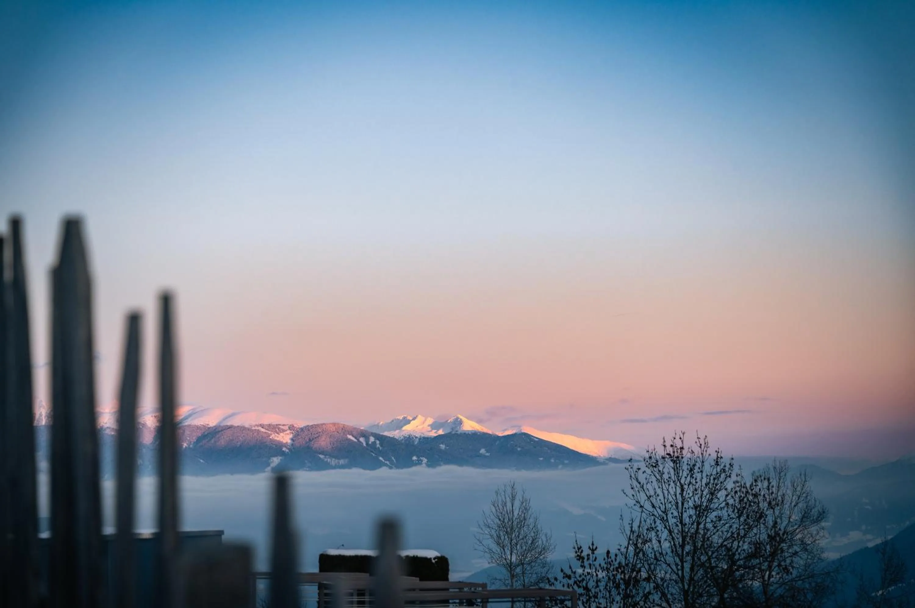Mountain view in Panoramahotel Huberhof