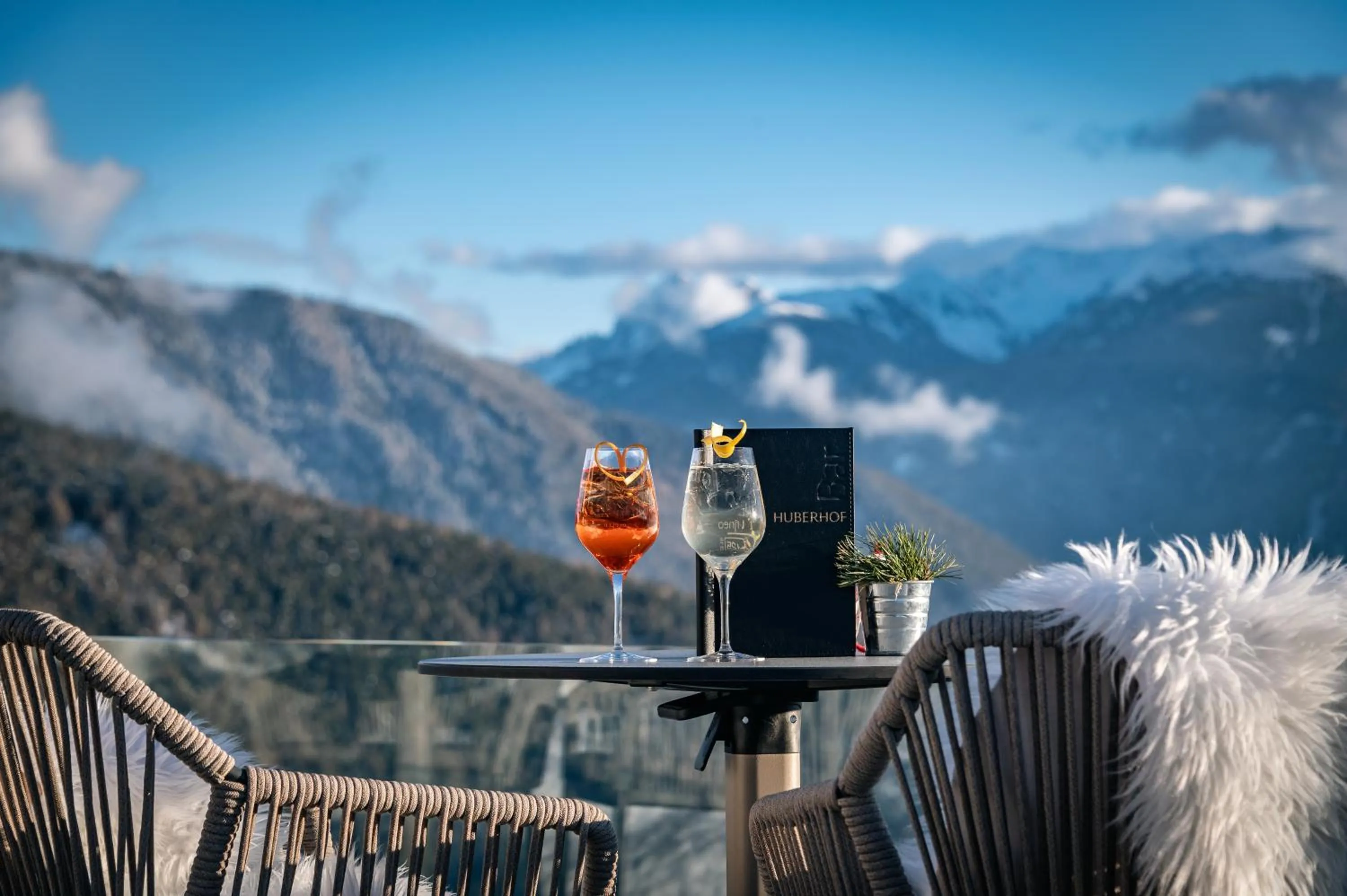 Balcony/Terrace in Panoramahotel Huberhof