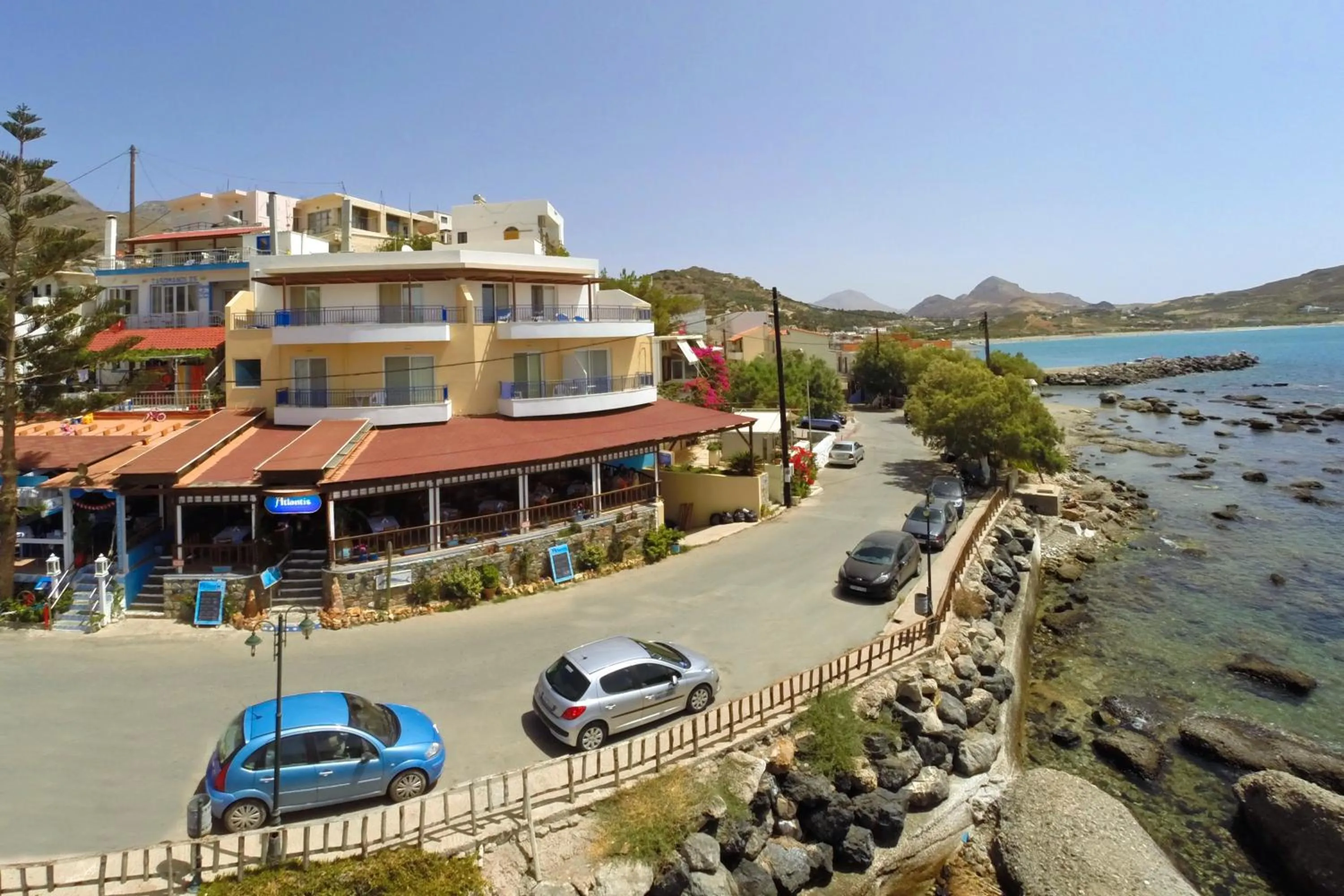 Bird's eye view in Atlantis