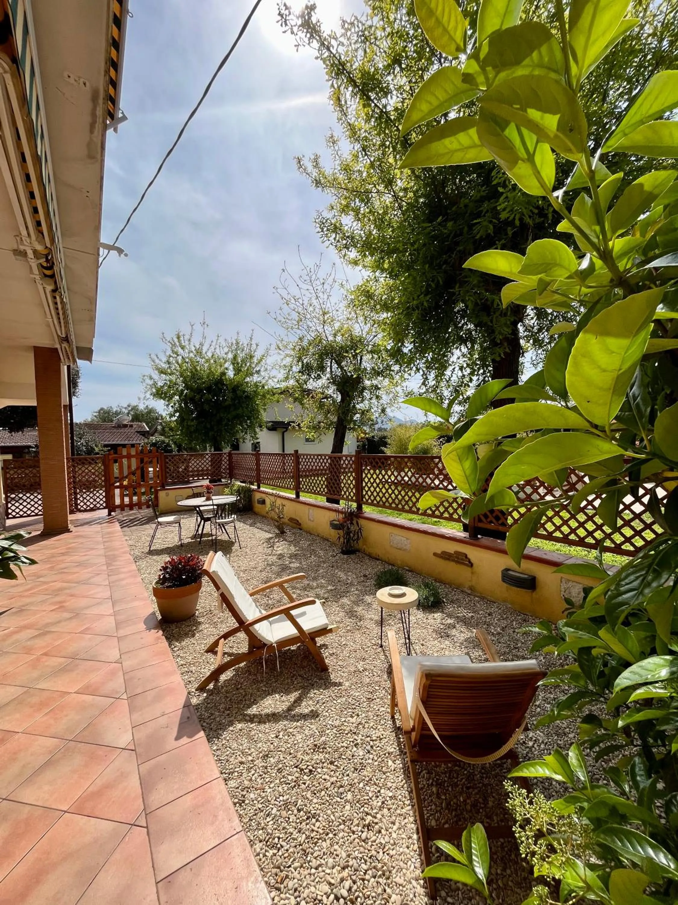 Garden in I Lecci Guesthouse