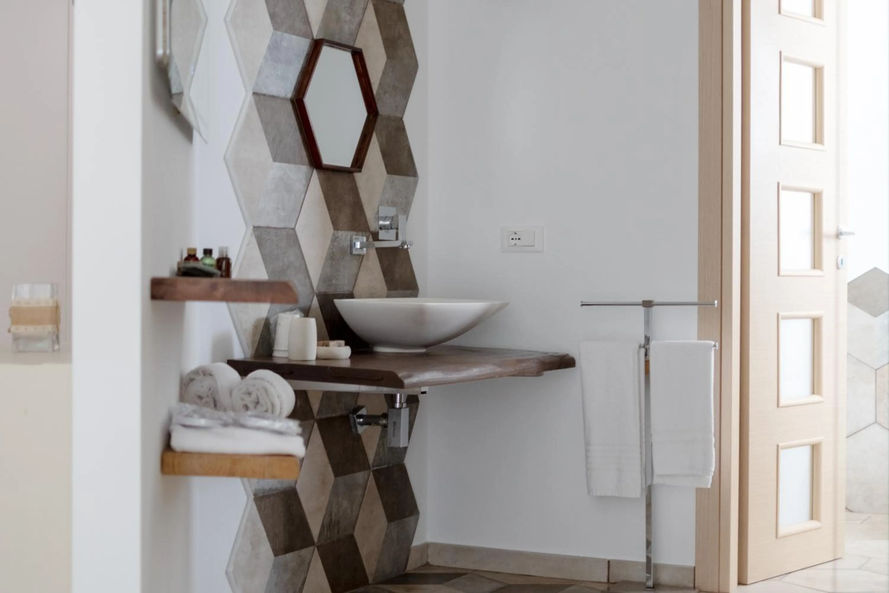 Bathroom in I Lecci Guesthouse