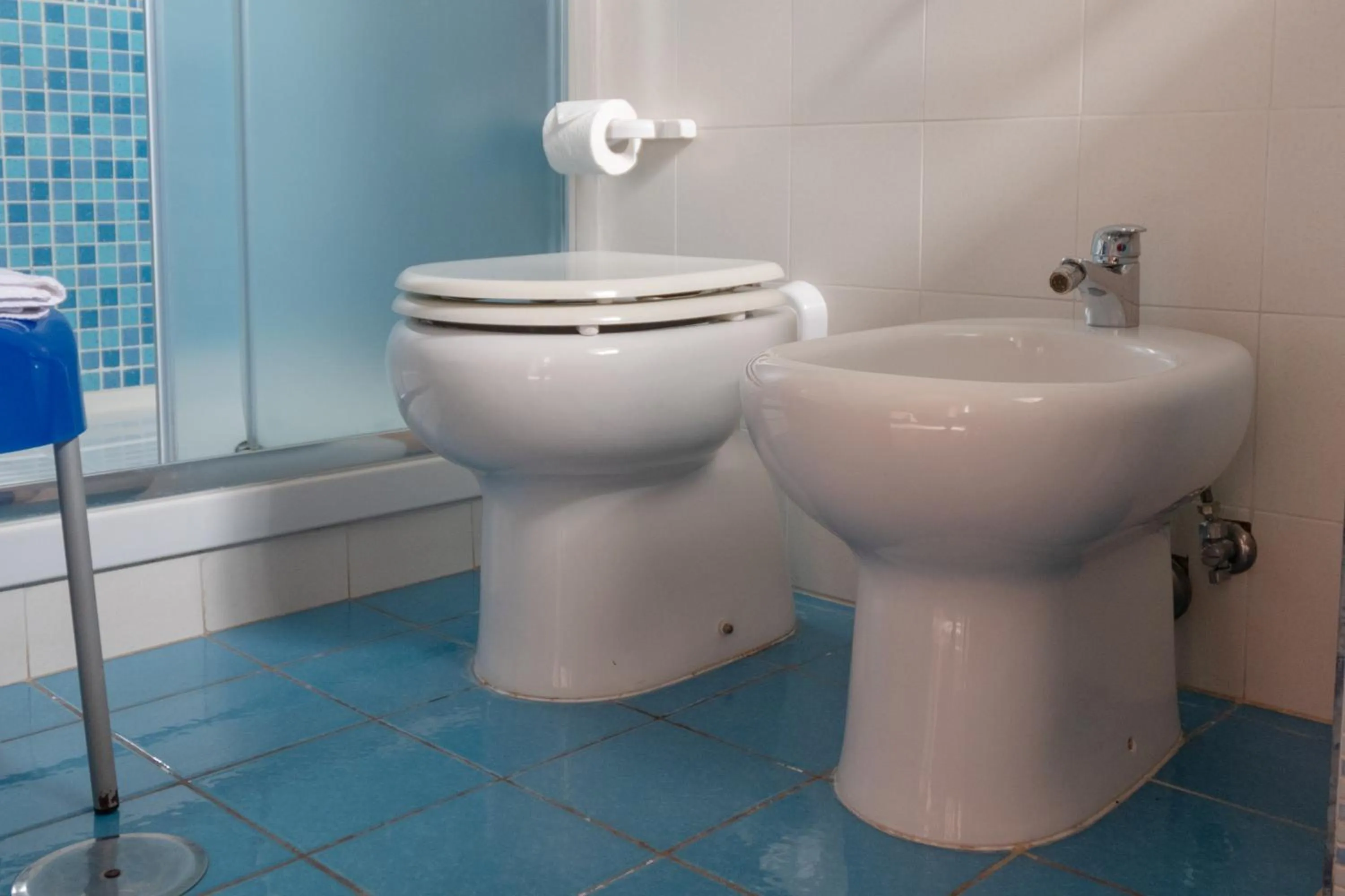 Toilet in I Lecci Guesthouse