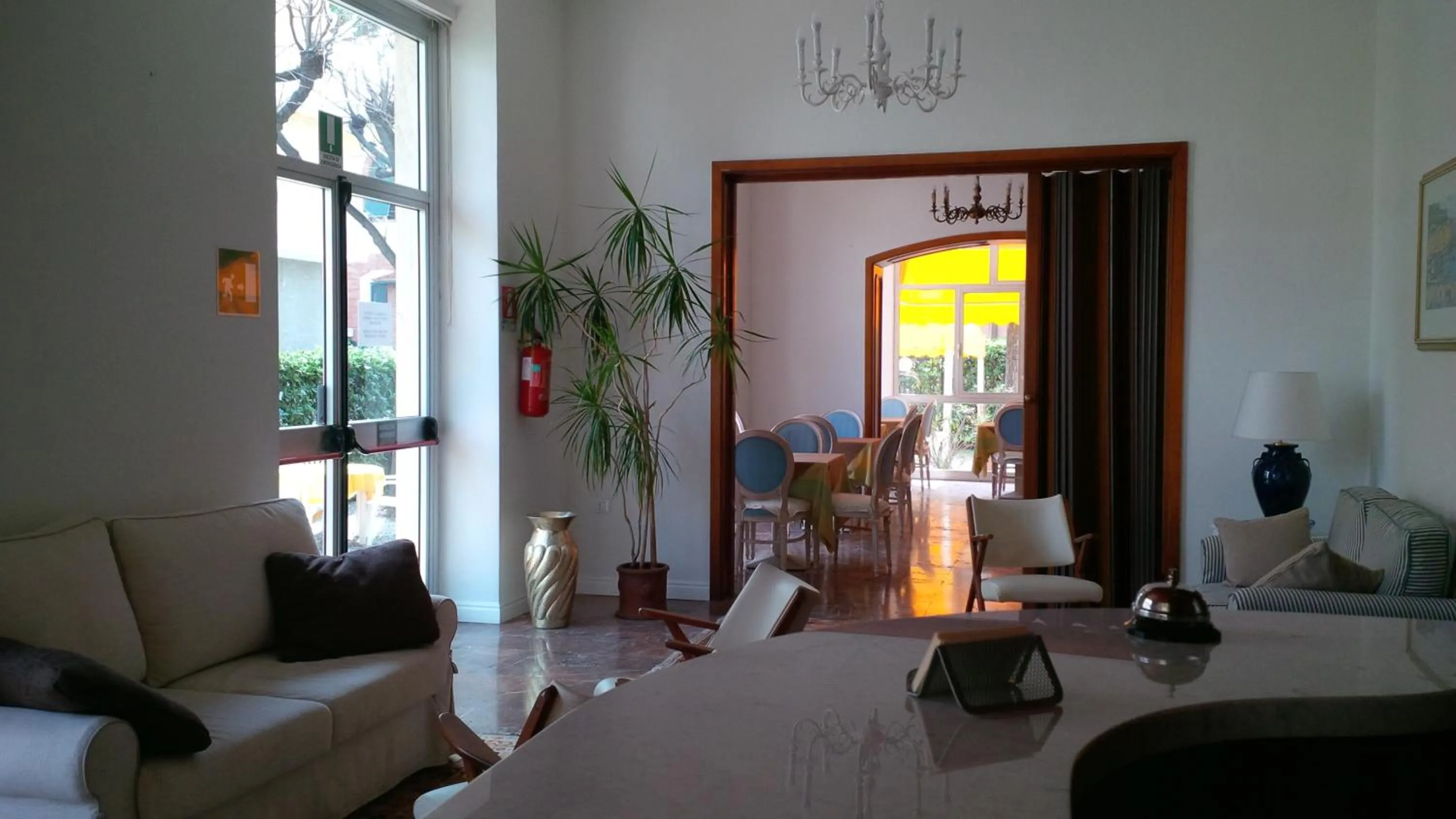 Lobby or reception in Hotel Giulia